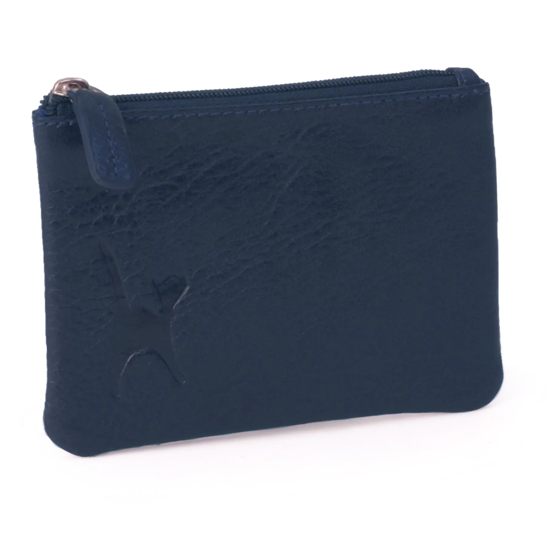 Catwalk Collection Handbags - Portamonete Piccolo in Pelle - Borsellino Donna - Mini Portafoglio - Protezione RFID - Scatola Regalo - Mimi - BLU - immagine 1