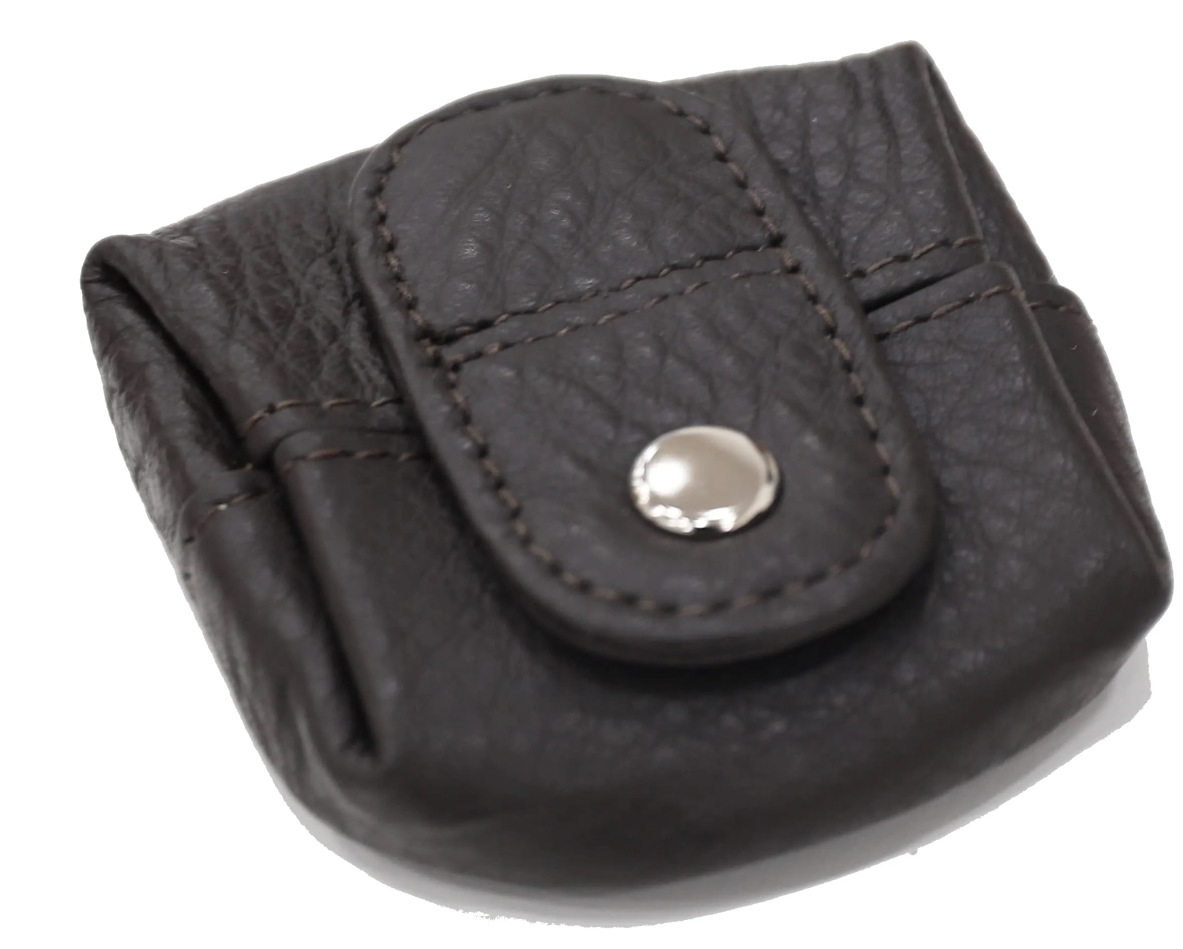 Van Der Rich ® - Portamonete Piccolo Pelle - Donna/Uomo (Marrone scuro) - immagine 1