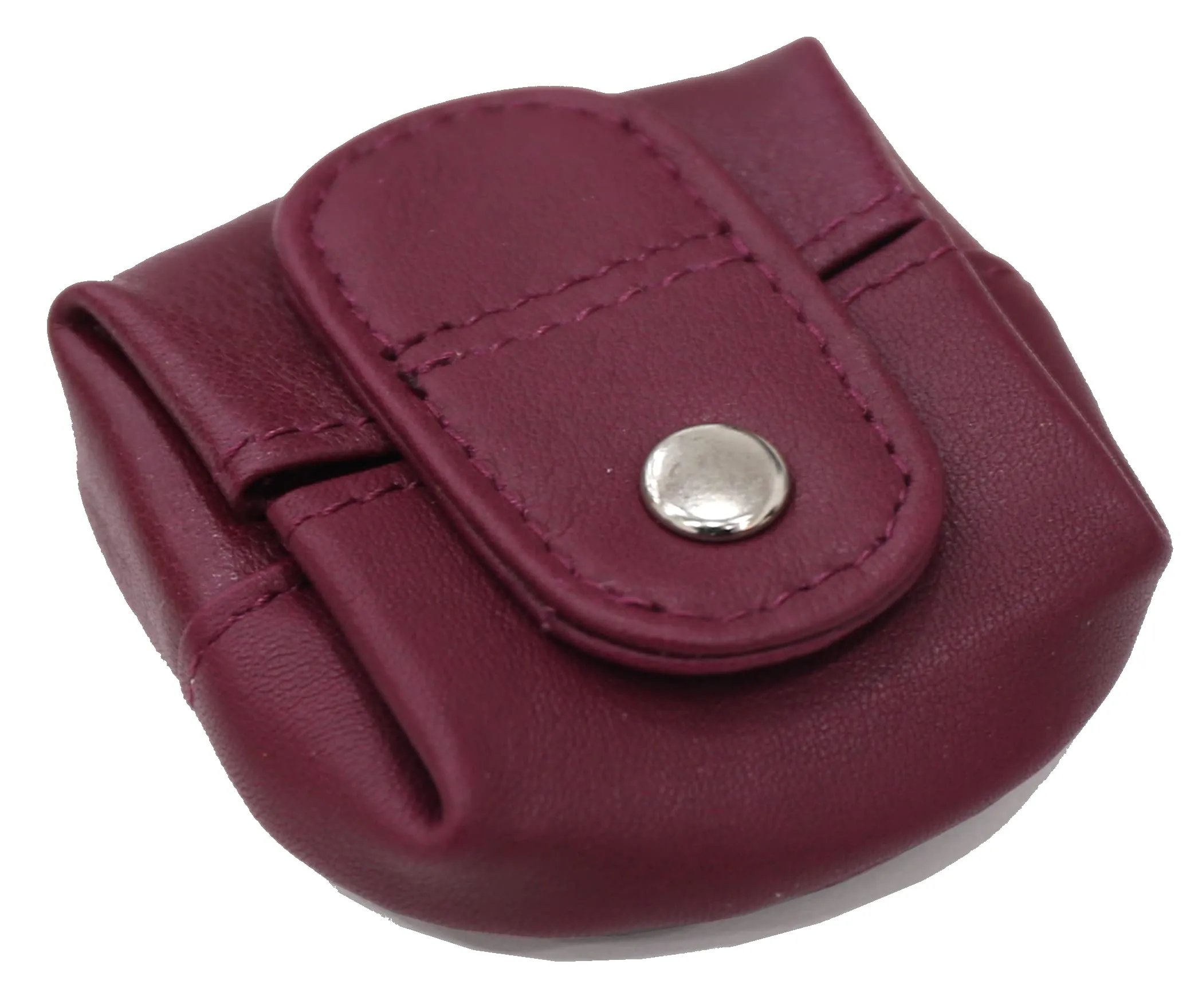 Van Der Rich ® - Portamonete Piccolo Pelle - Donna/Uomo (Bordeaux) - immagine 1