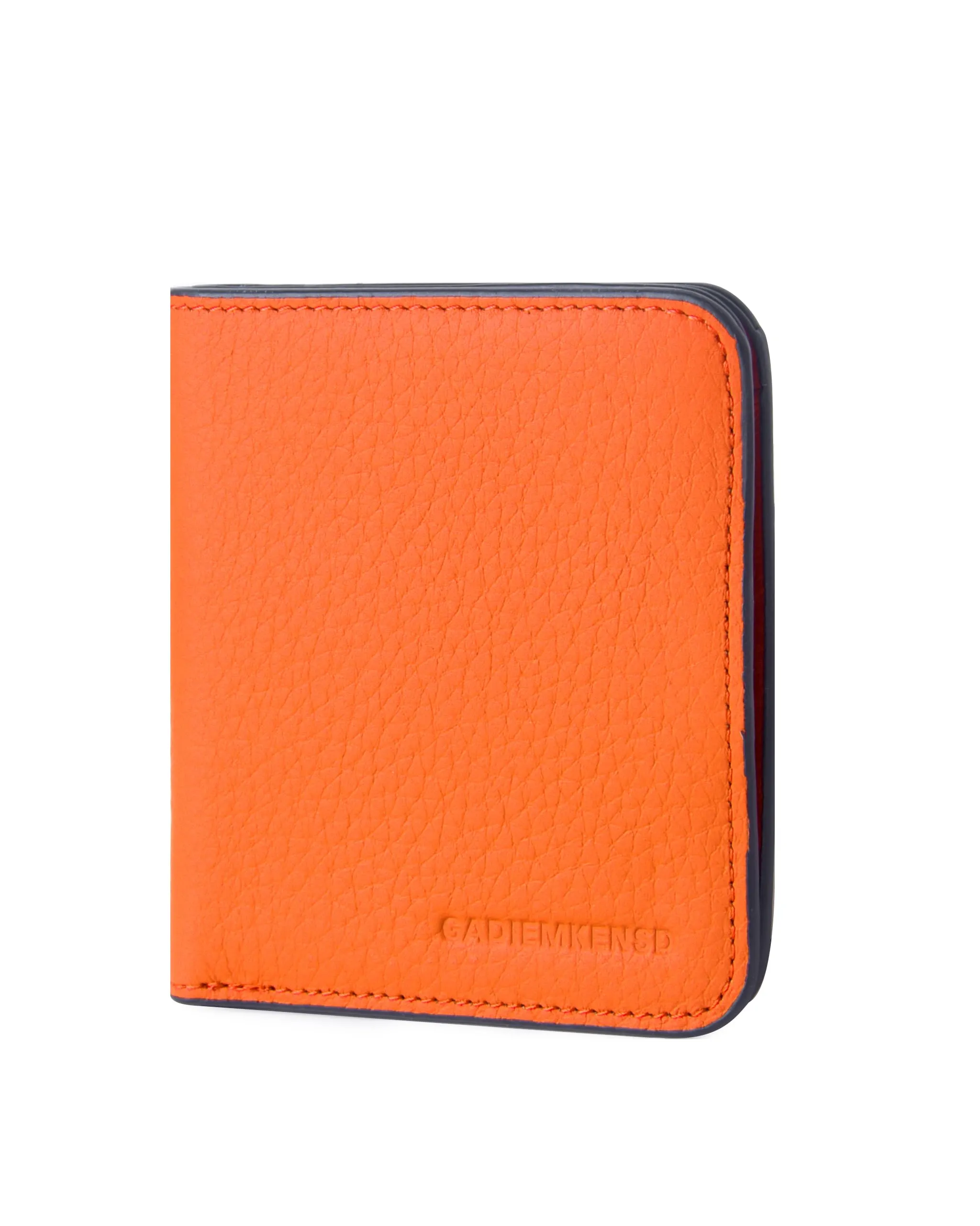 GADIEMKENSD Small Purses for Women RFID Blocking Bifold Soft Leather Wallet Credit Card Holders with Zip Mens Mini Coin Pocket Wallets Money Organisers Case for Travel Gift Minimalist Orange - immagine 7