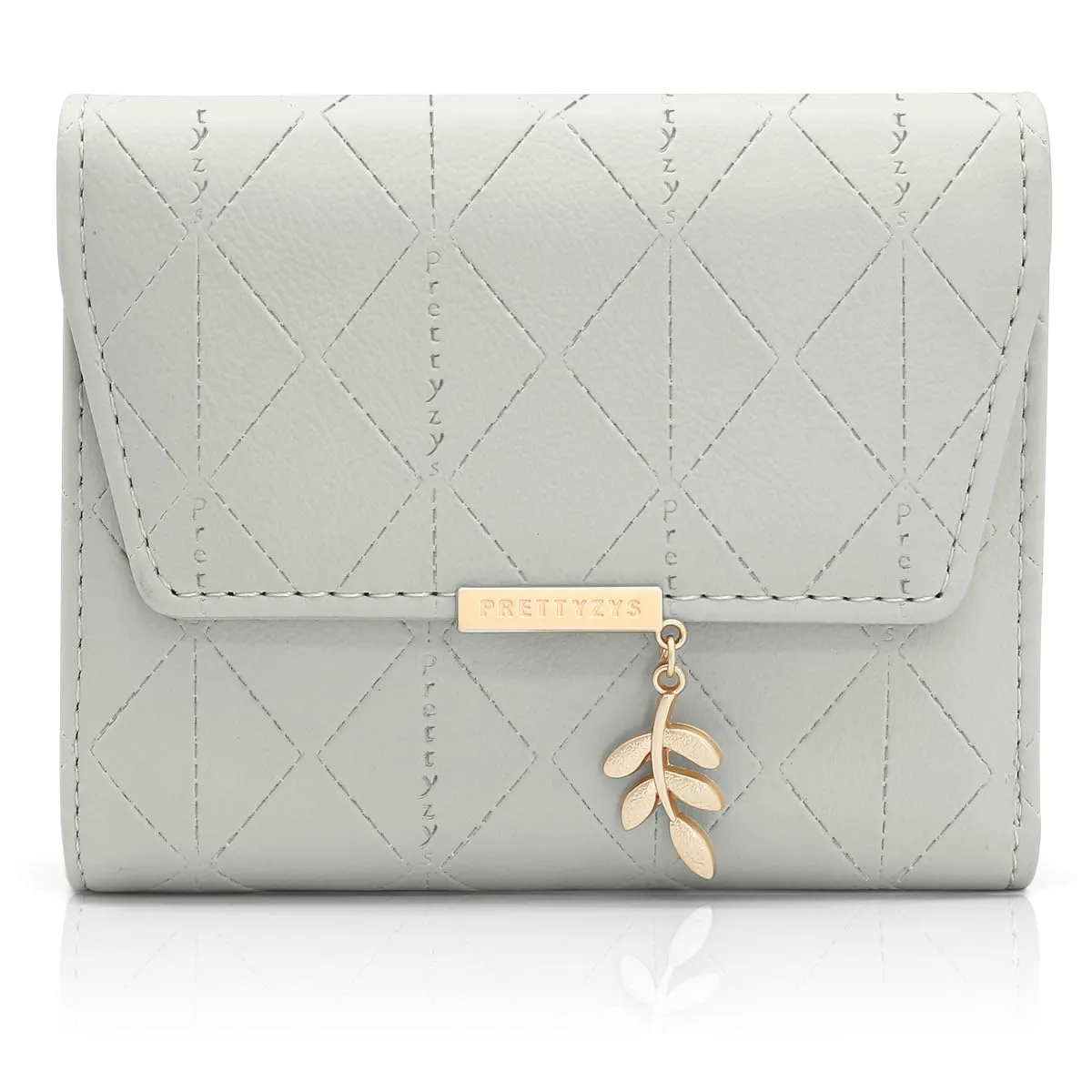 REETEE Portafoglio Donna Piccolo in Pelle PU Corto Portafogli Donna con Portamonete di Cerniera, Small Portamonete Donna con 6 Slot Schede Mini Portafoglio Donna - immagine 1