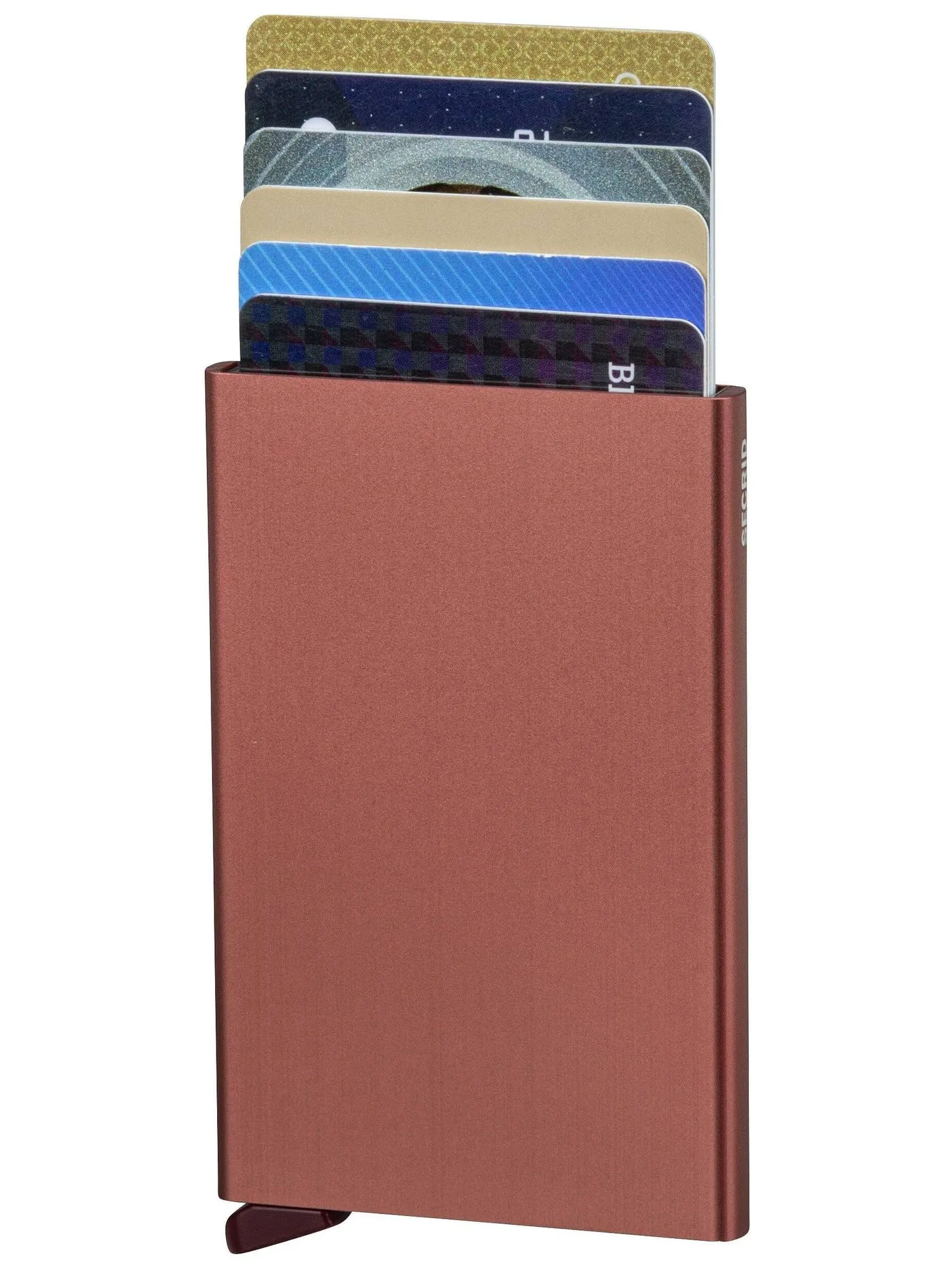 Secrid Porta carte da uomo - Accessorio da viaggio - Formato busta, Rosa, Einheitsgröße, Portafoglio RFID - immagine 3