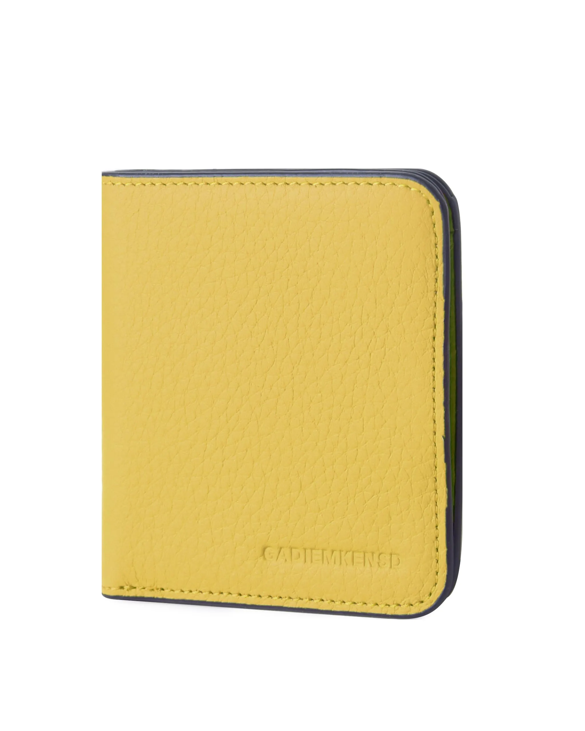 GADIEMKENSD Small Wallet Bifold RFID Credit Card Holder for Men Leather Coin Ladies Purse RFID Blocking Mini Compact Pocket Wallet with Zipper Card Cash Slots Ultra Slim Minimalist Yellow - immagine 7