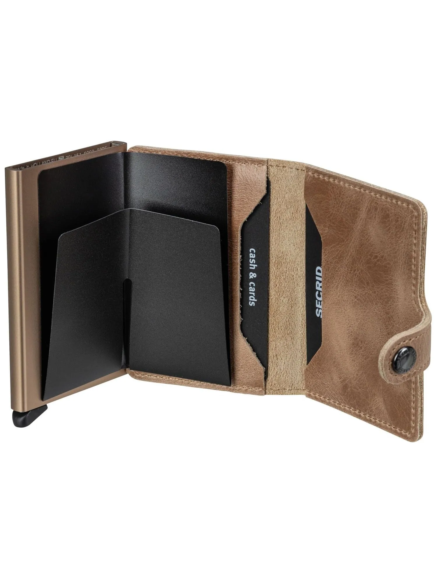 Secrid Porta carte da viaggio da uomo in formato busta, talpa, taglia unica, Mini portafoglio - immagine 4