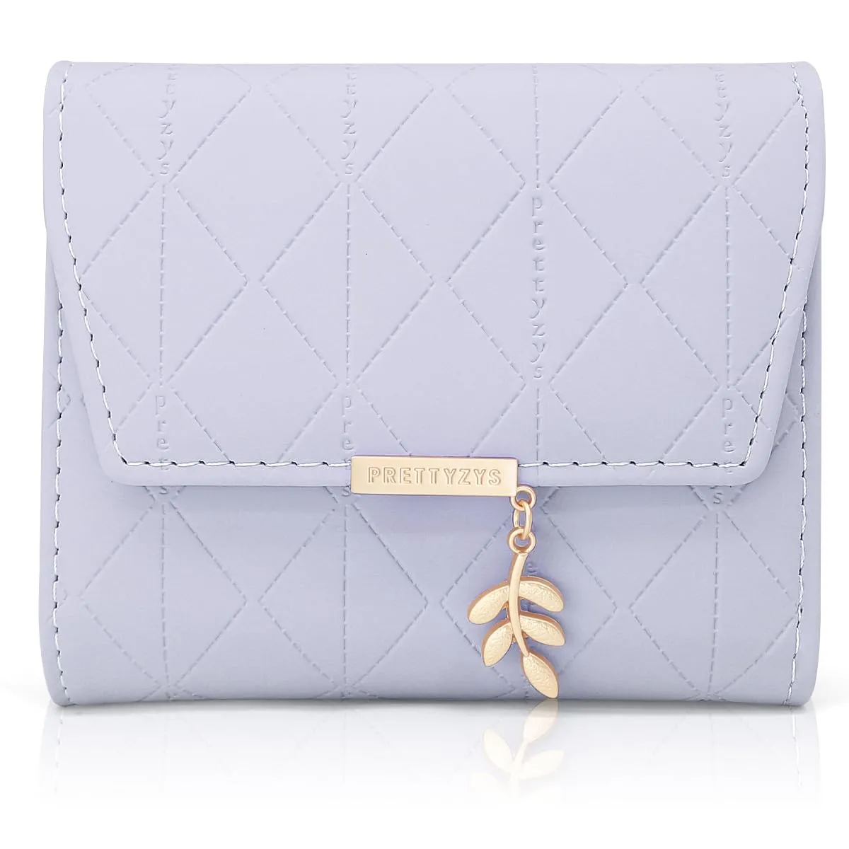 REETEE Portafoglio Donna Piccolo in Pelle PU Corto Portafogli Donna con Portamonete di Cerniera, Small Portamonete Donna con 6 Slot Schede Mini Portafoglio Donna - immagine 1