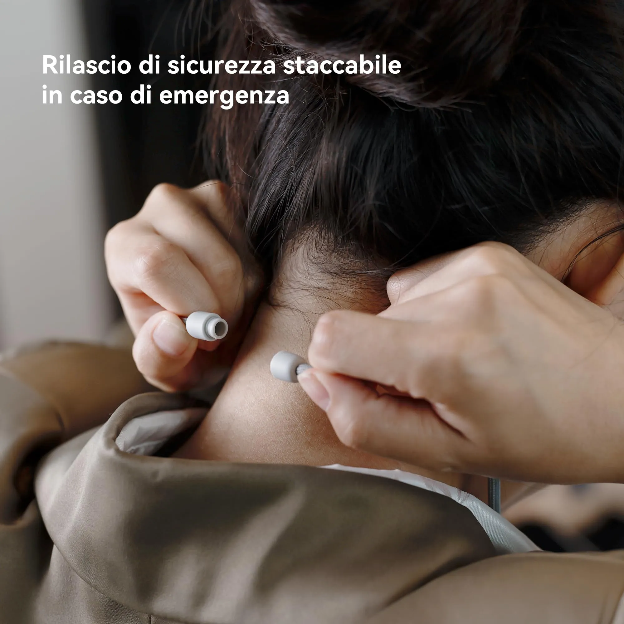 SANTLET Cordino per Portabadge, Silicone Morbido, Cavo Retrattile - immagine 6