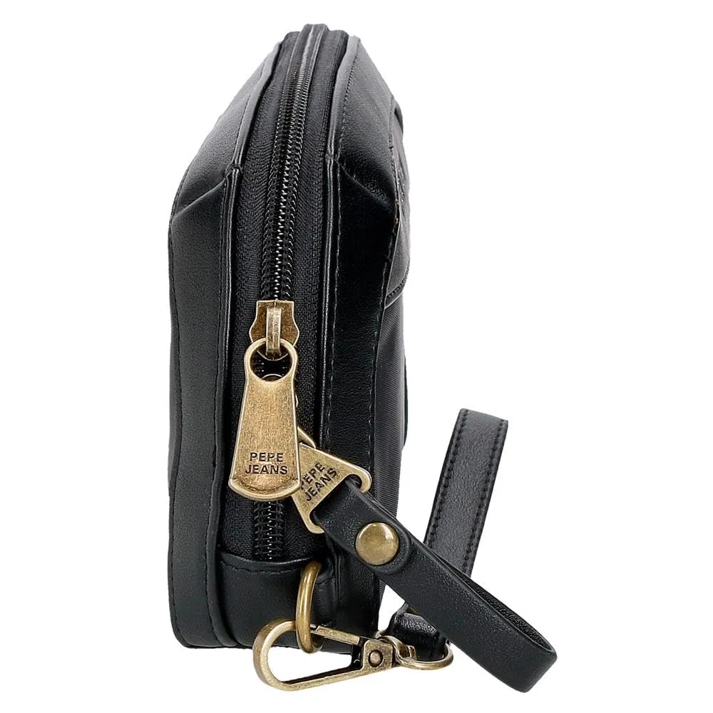 Pepe Jeans Morgan, borse da donna e accessori da viaggio, in similpelle beige, nera e verde, di Joumma Bags - immagine 2