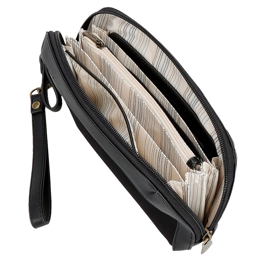 Pepe Jeans Morgan, borse da donna e accessori da viaggio, in similpelle beige, nera e verde, di Joumma Bags - immagine 4