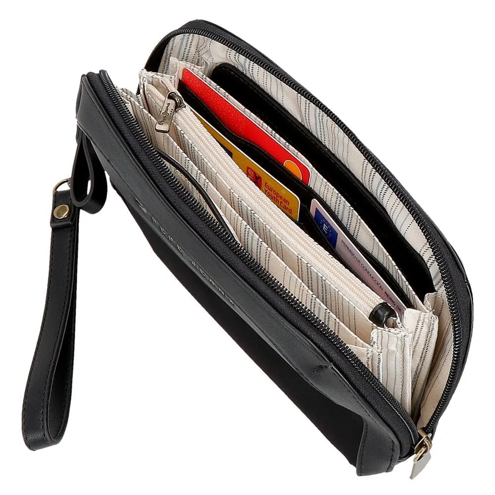 Pepe Jeans Morgan, borse da donna e accessori da viaggio, in similpelle beige, nera e verde, di Joumma Bags - immagine 5