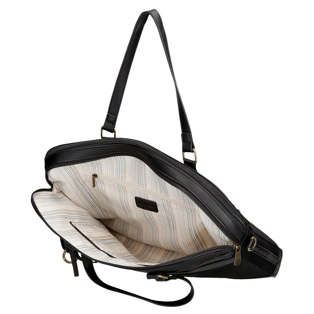 Pepe Jeans Morgan, borse da donna e accessori da viaggio, in similpelle beige, nera e verde, di Joumma Bags - immagine 6