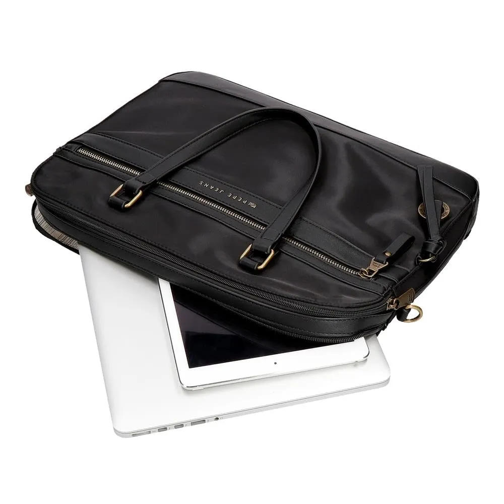 Pepe Jeans Morgan, borse da donna e accessori da viaggio, in similpelle beige, nera e verde, di Joumma Bags - immagine 8