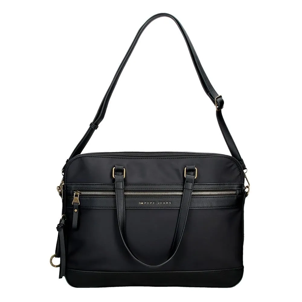 Pepe Jeans Morgan, borse da donna e accessori da viaggio, in similpelle beige, nera e verde, di Joumma Bags - immagine 9