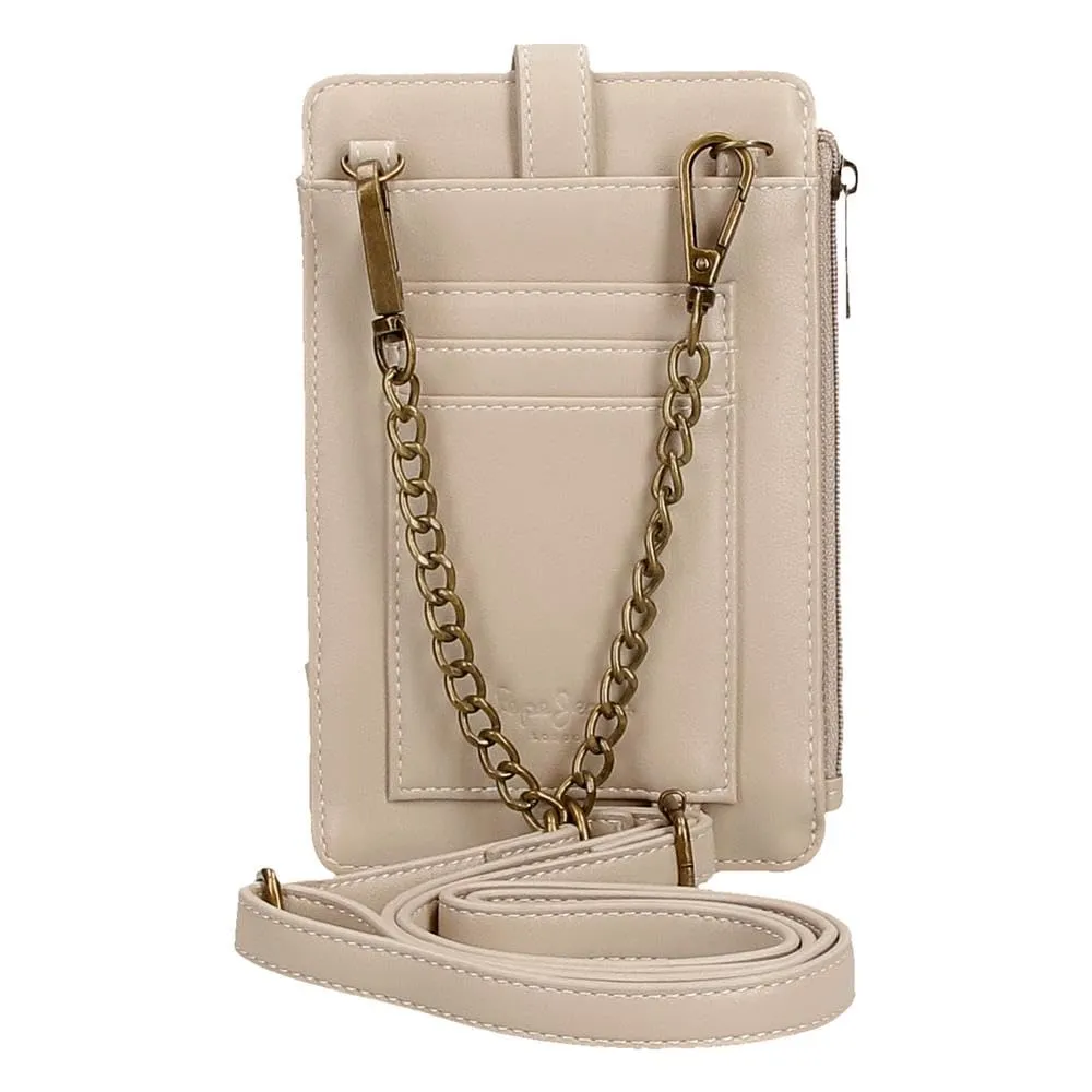 Pepe Jeans Morgan, borse da donna e accessori da viaggio, in similpelle beige, nera e verde, di Joumma Bags - immagine 2