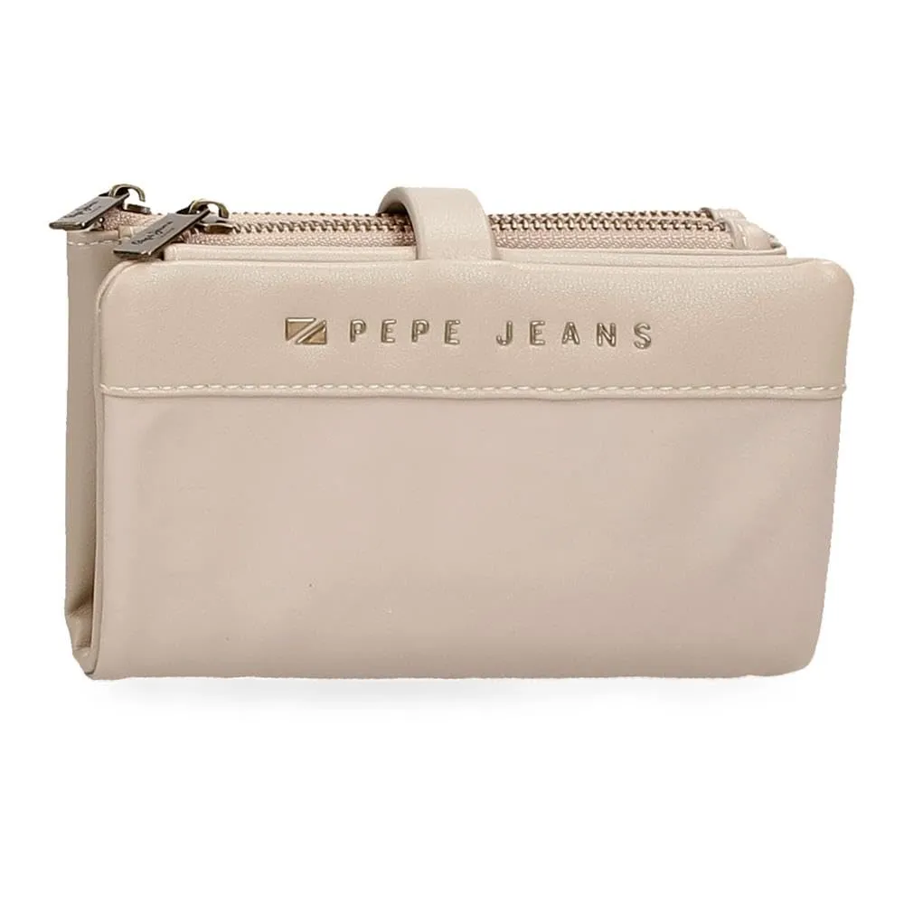 Pepe Jeans Morgan, borse da donna e accessori da viaggio, in similpelle beige, nera e verde, di Joumma Bags - immagine 1