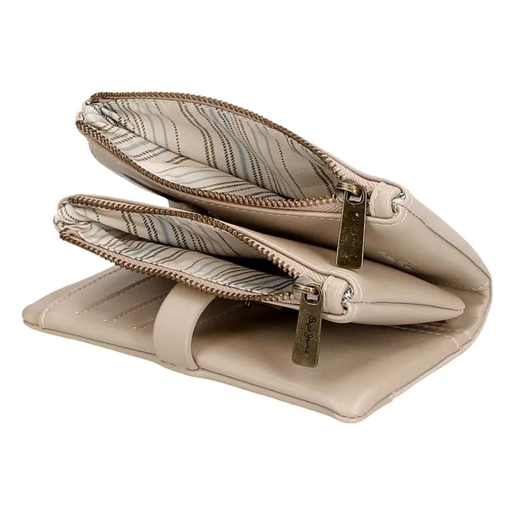 Pepe Jeans Morgan, borse da donna e accessori da viaggio, in similpelle beige, nera e verde, di Joumma Bags - immagine 3