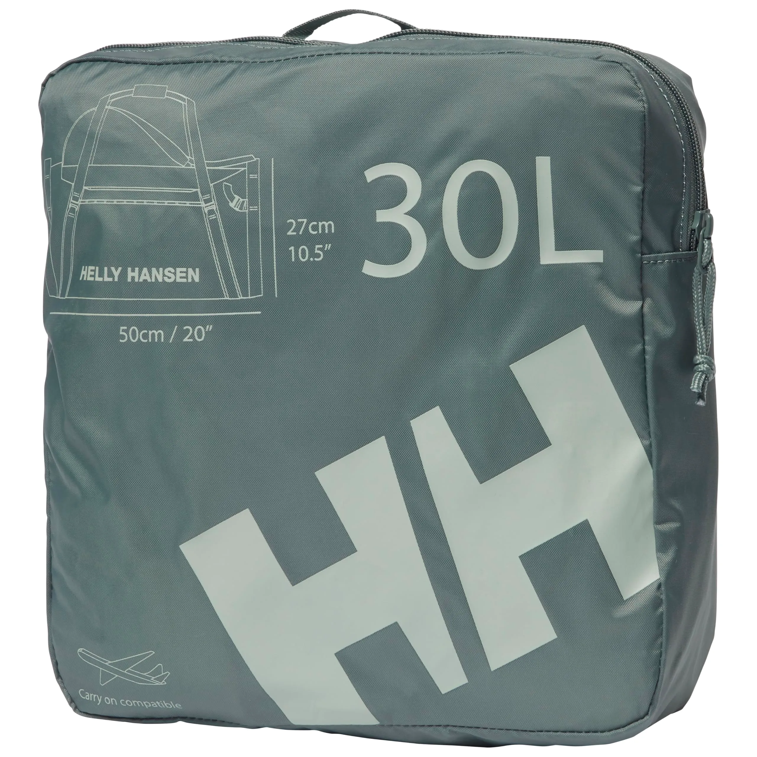 Helly Hansen Unisexe Sac de sport HH 2 30L, Cactus Gris, STD - immagine 3