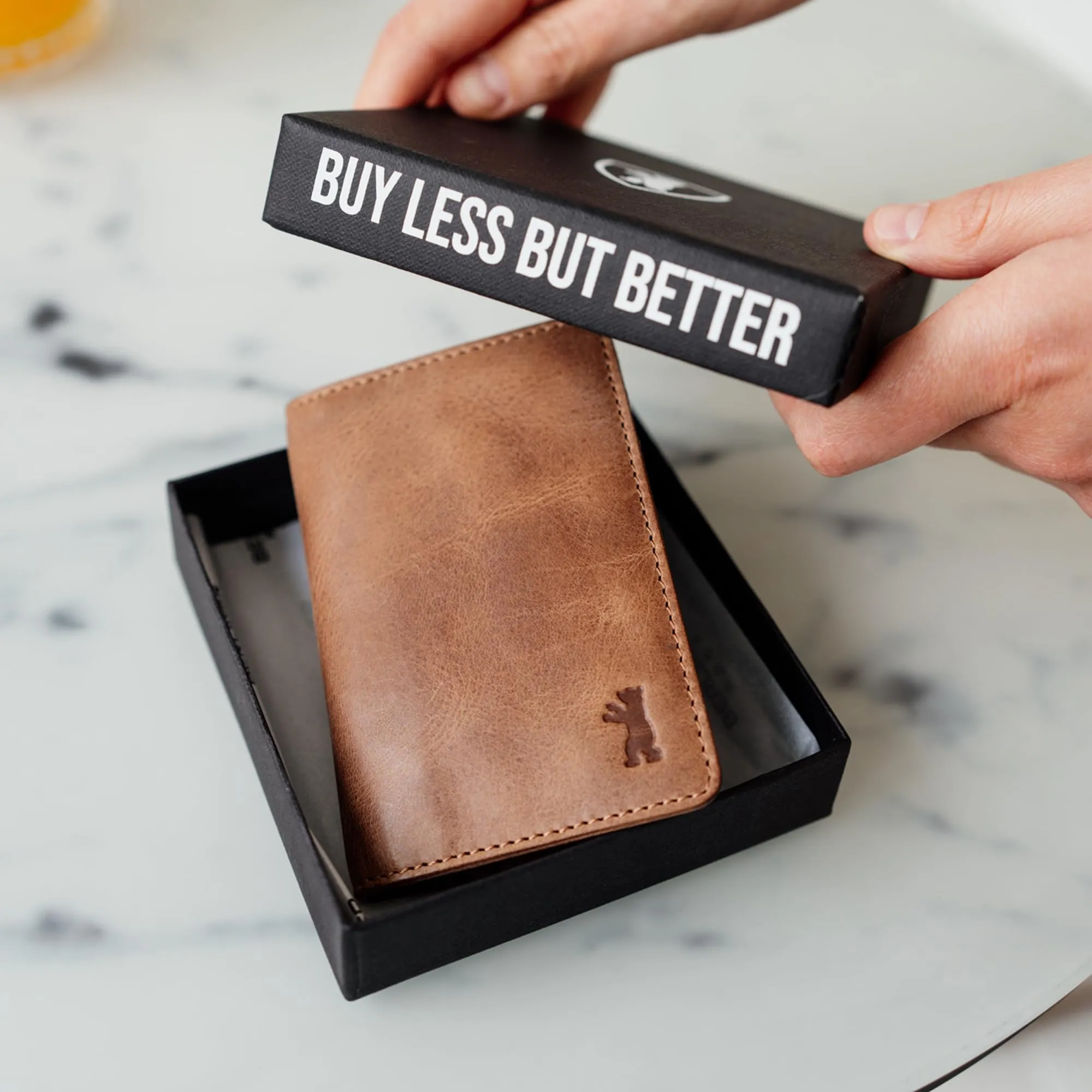Berliner Bags Portacarte Porto Slim con Banconote e RFID in Vera Pelle - immagine 2