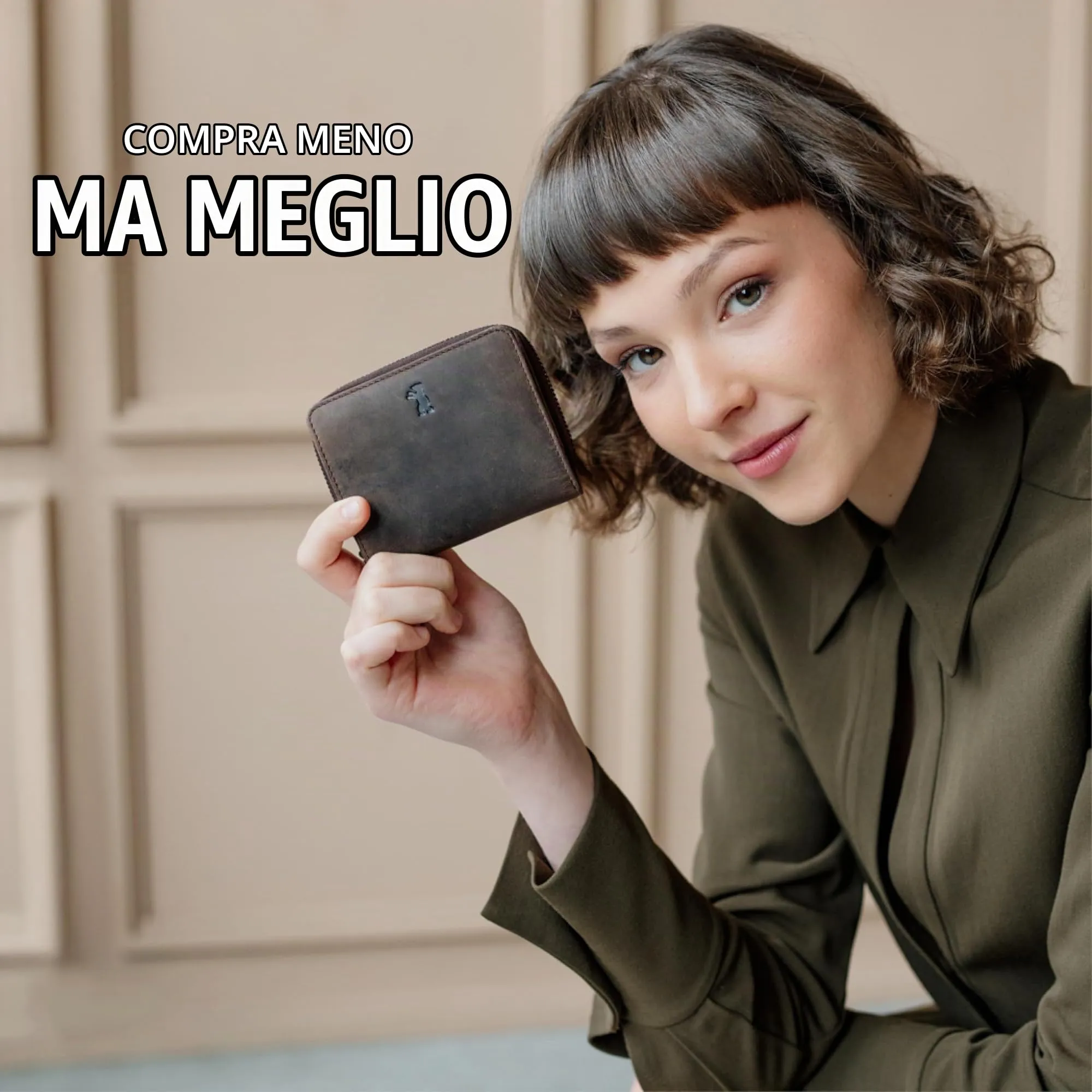 Berliner Bags Portafoglio Sara Donna Piccolo con Portamonete e RFID Pelle - immagine 10