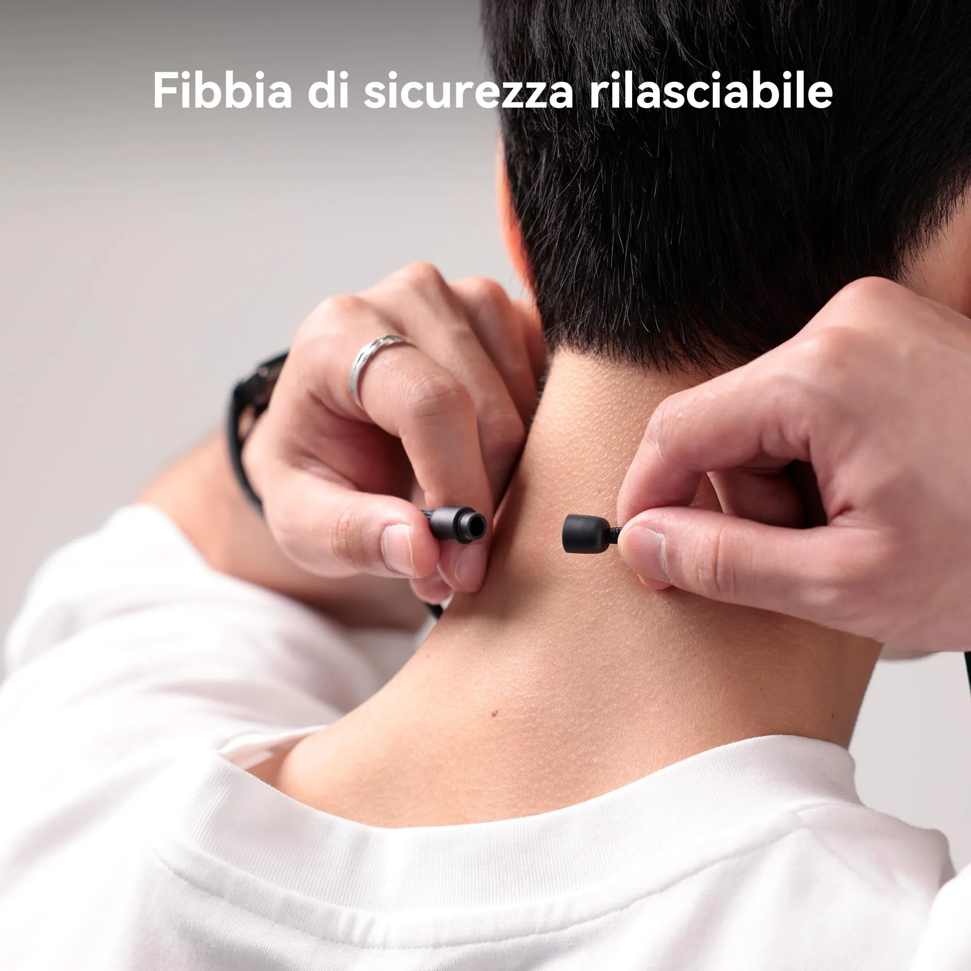 SANTLET Cordino per Portabadge, Silicone Morbido, Cavo Retrattile - immagine 7