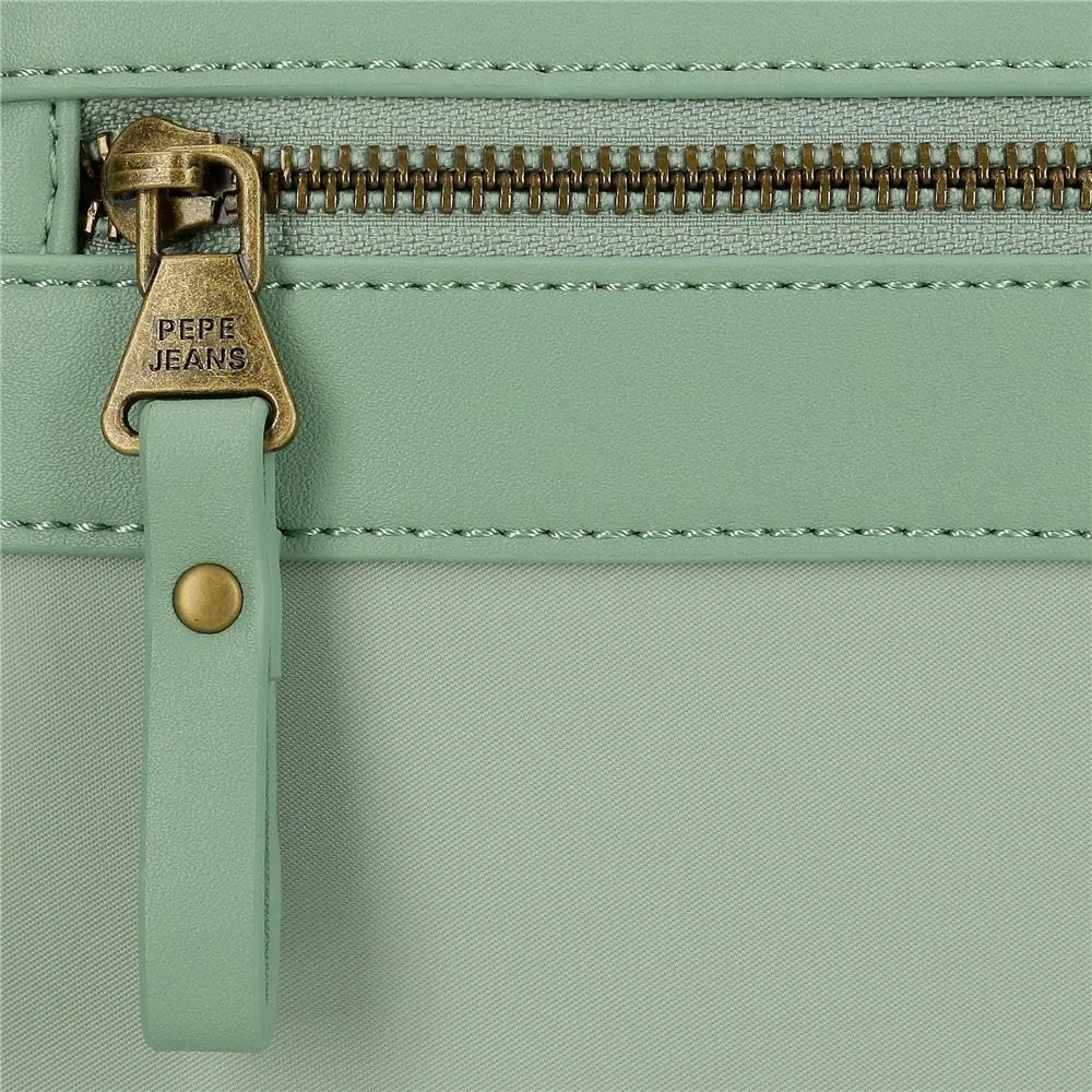 Pepe Jeans Morgan, borse da donna e accessori da viaggio, in similpelle beige, nera e verde, di Joumma Bags - immagine 7