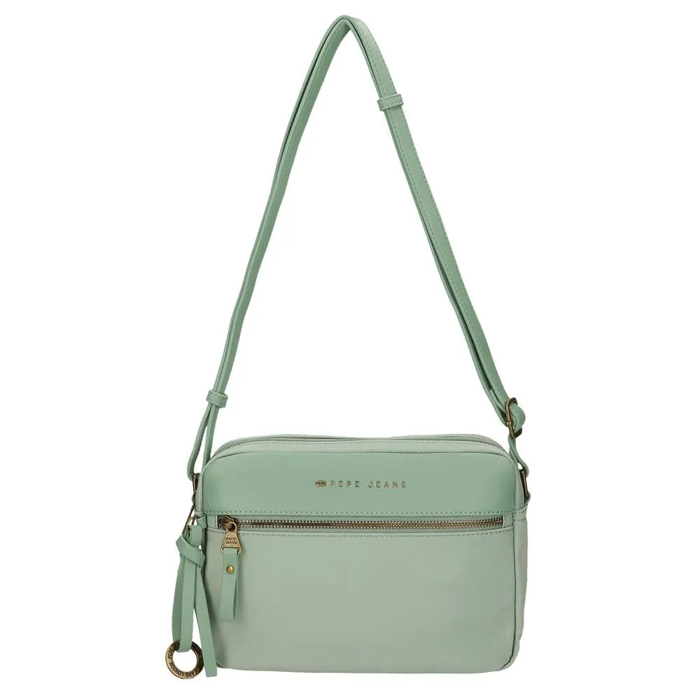Pepe Jeans Morgan, borse da donna e accessori da viaggio, in similpelle beige, nera e verde, di Joumma Bags - immagine 9