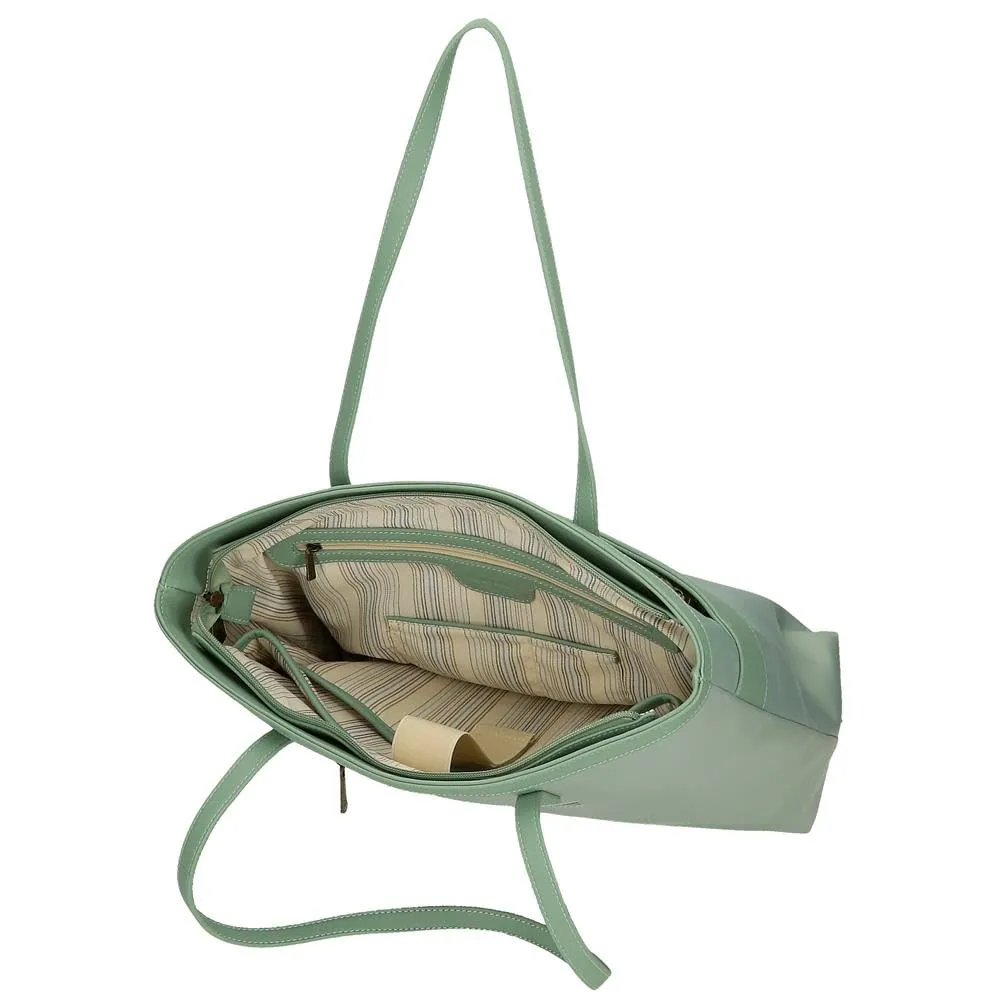 Pepe Jeans Morgan, borse da donna e accessori da viaggio, in similpelle beige, nera e verde, di Joumma Bags - immagine 5