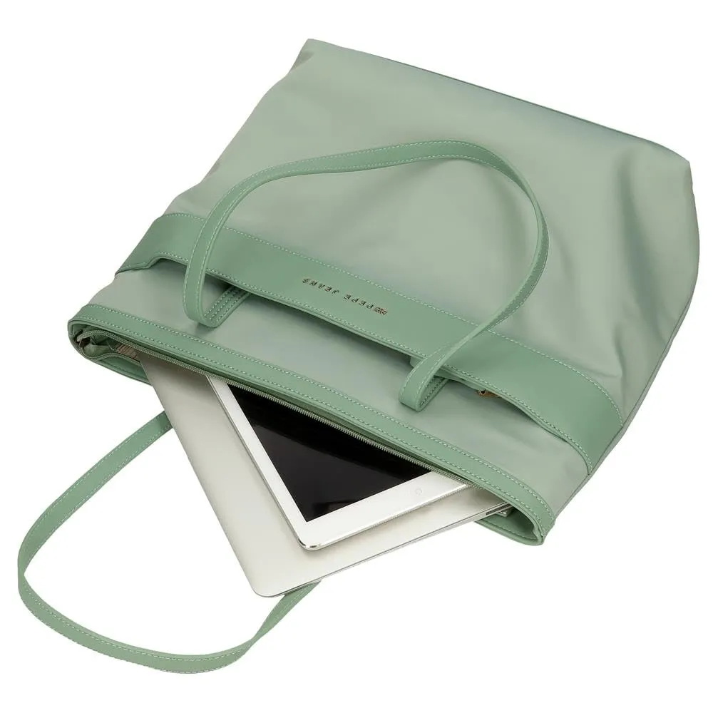 Pepe Jeans Morgan, borse da donna e accessori da viaggio, in similpelle beige, nera e verde, di Joumma Bags - immagine 6