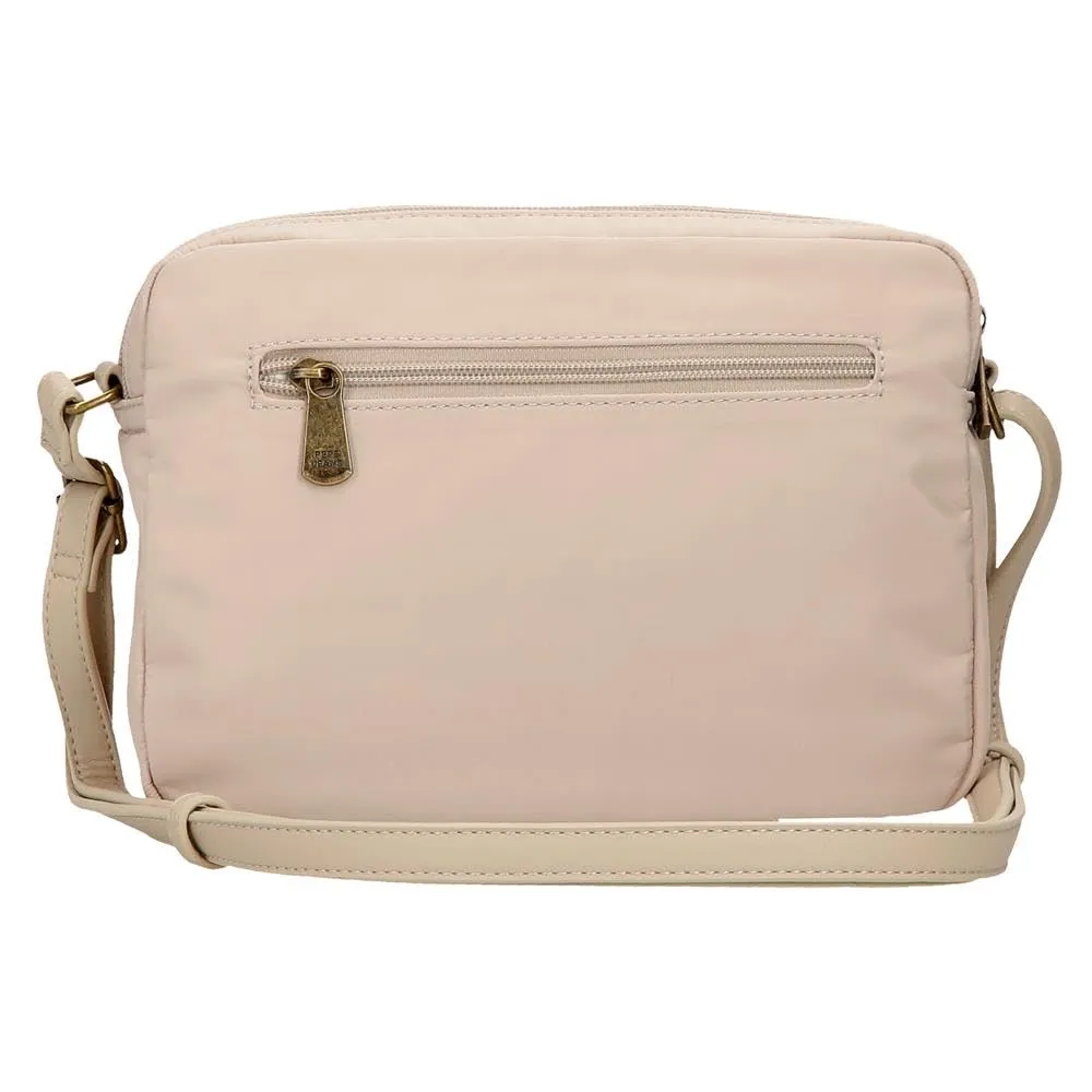 Pepe Jeans Morgan, borse da donna e accessori da viaggio, in similpelle beige, nera e verde, di Joumma Bags - immagine 3