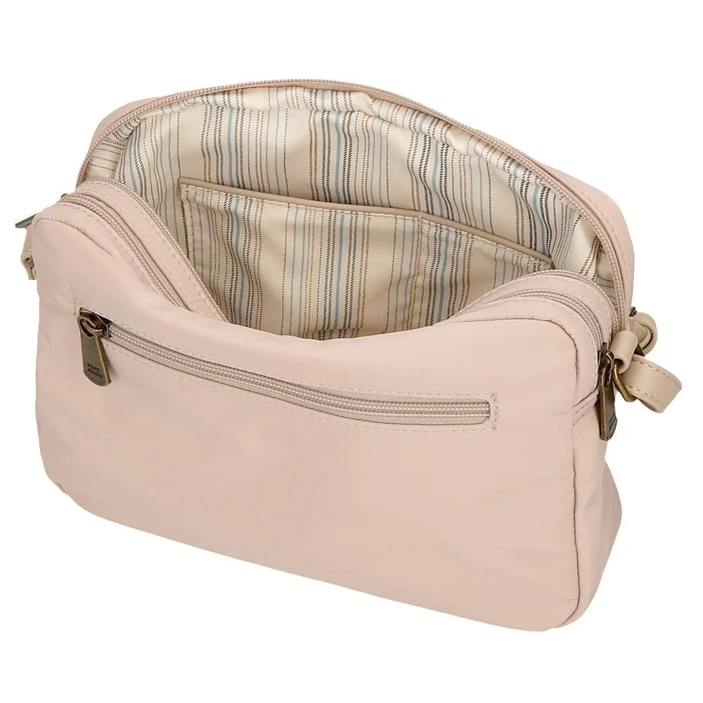 Pepe Jeans Morgan, borse da donna e accessori da viaggio, in similpelle beige, nera e verde, di Joumma Bags - immagine 5