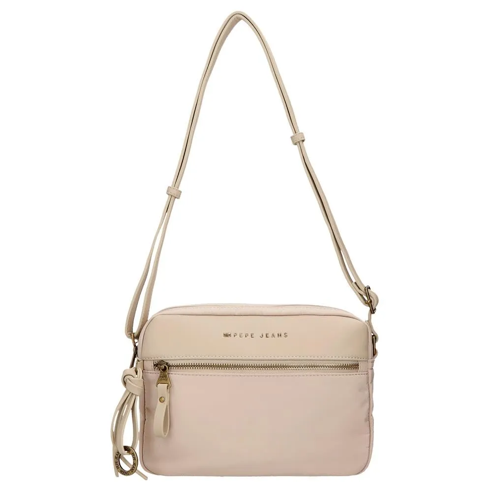 Pepe Jeans Morgan, borse da donna e accessori da viaggio, in similpelle beige, nera e verde, di Joumma Bags - immagine 9