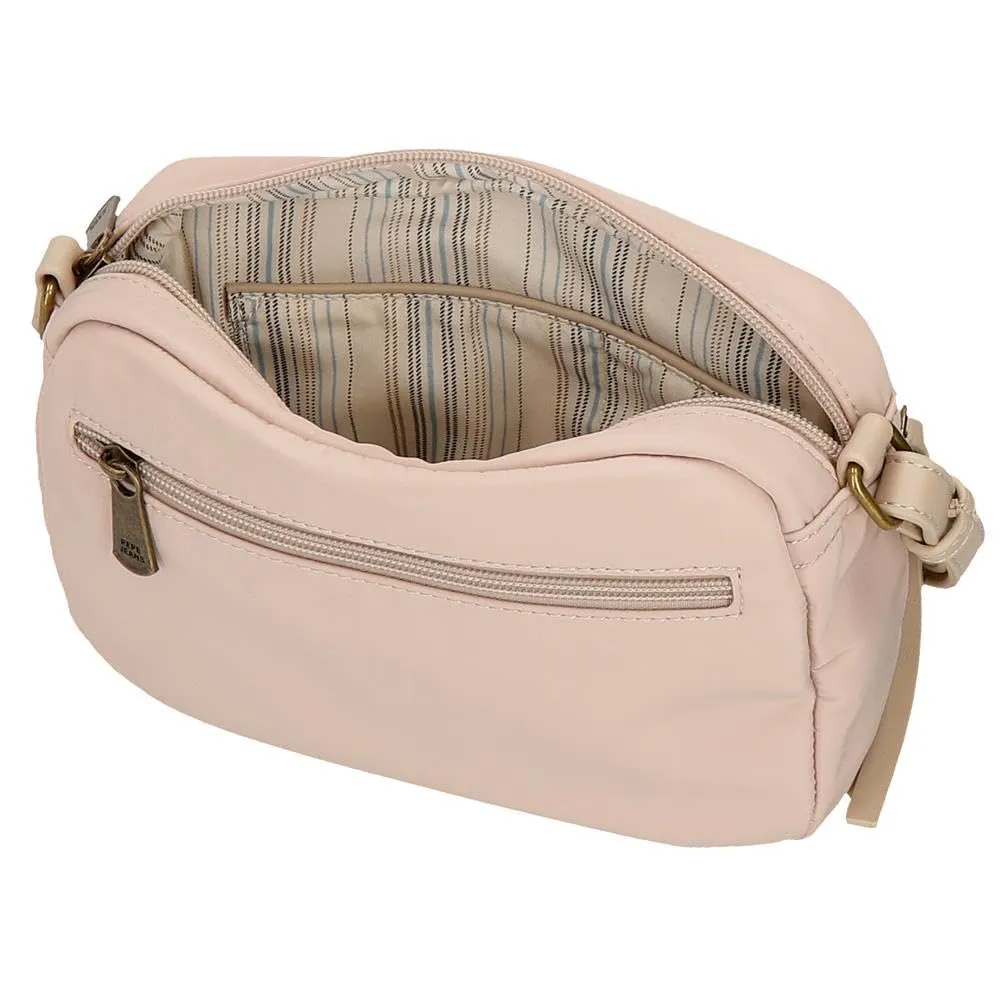 Pepe Jeans Morgan, borse da donna e accessori da viaggio, in similpelle beige, nera e verde, di Joumma Bags - immagine 5