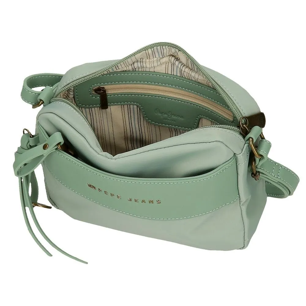 Pepe Jeans Morgan, borse da donna e accessori da viaggio, in similpelle beige, nera e verde, di Joumma Bags - immagine 4