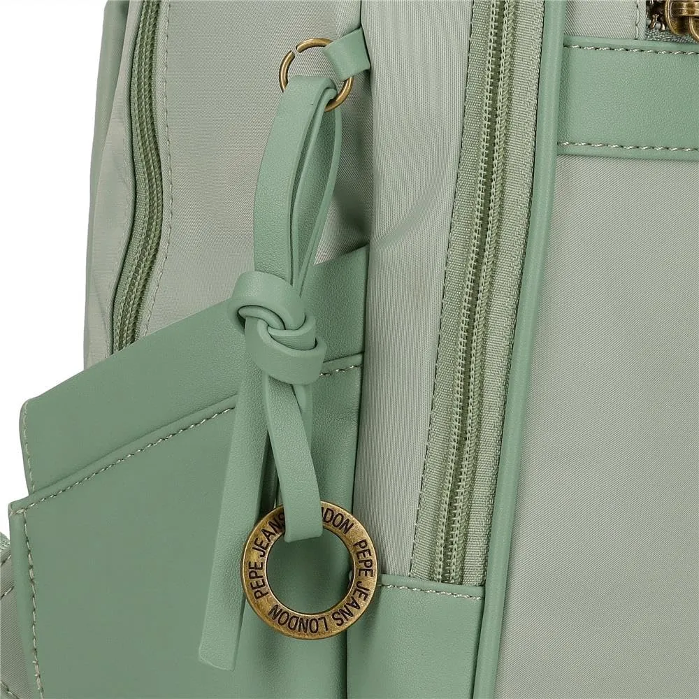 Pepe Jeans Morgan, borse da donna e accessori da viaggio, in similpelle beige, nera e verde, di Joumma Bags - immagine 10