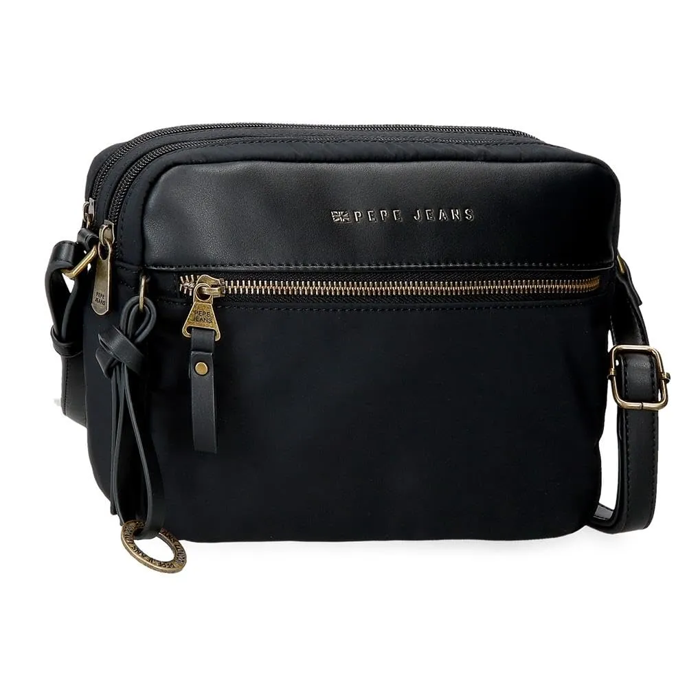 Pepe Jeans Morgan, borse da donna e accessori da viaggio, in similpelle beige, nera e verde, di Joumma Bags - immagine 1