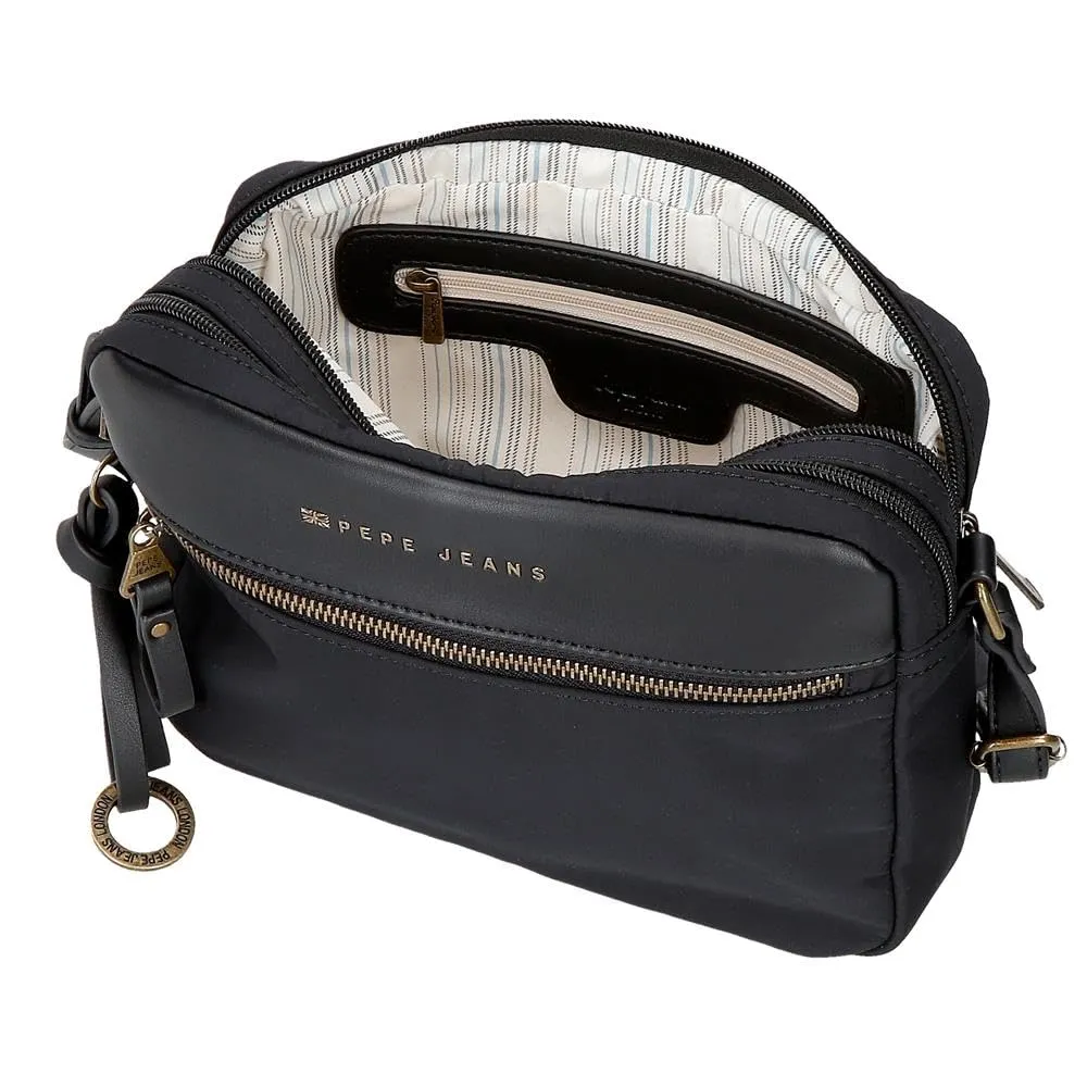 Pepe Jeans Morgan, borse da donna e accessori da viaggio, in similpelle beige, nera e verde, di Joumma Bags - immagine 5