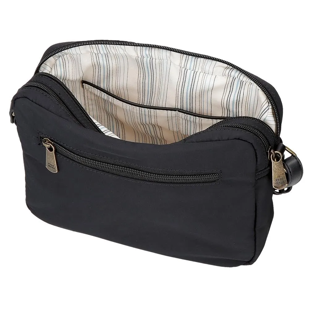 Pepe Jeans Morgan, borse da donna e accessori da viaggio, in similpelle beige, nera e verde, di Joumma Bags - immagine 6