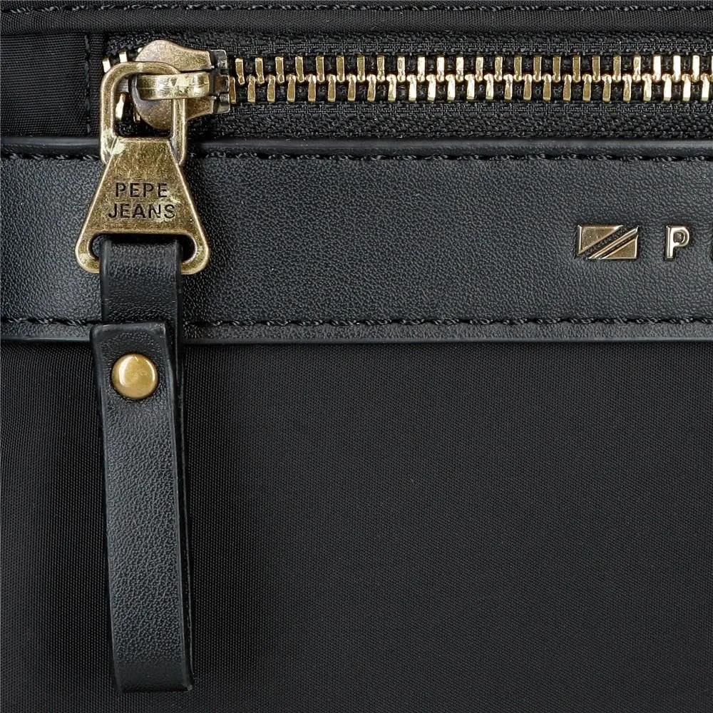 Pepe Jeans Morgan, borse da donna e accessori da viaggio, in similpelle beige, nera e verde, di Joumma Bags - immagine 8