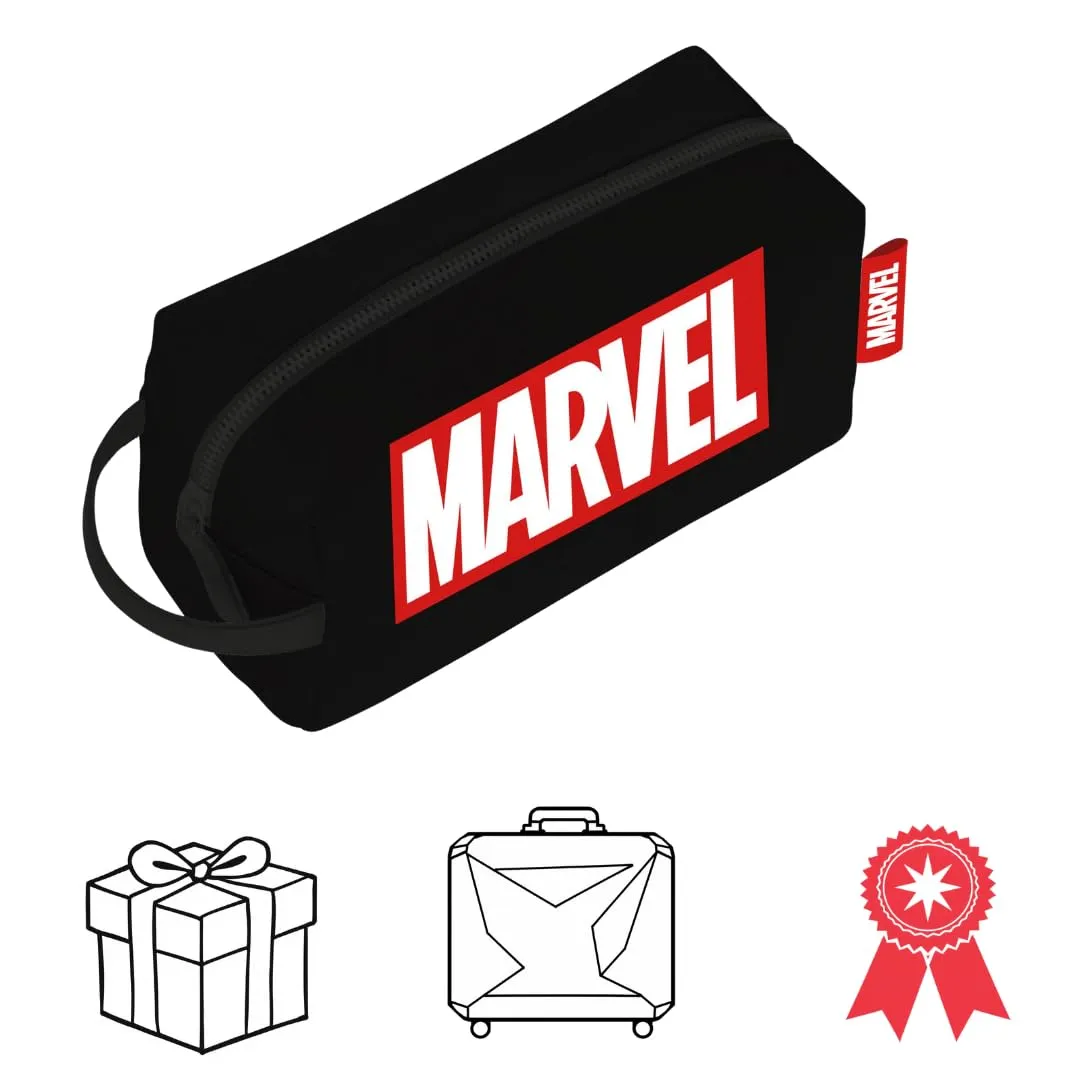 ARDITEX, Marvel Beauty Case Impermeabile, Borsa da Toilette per Uomo e Bambino, Astuccio 100% PU, Ideale per organizzare Prodotti per l’Igiene o i tuoi piccoli Oggetti, 3 x 22 x 8 cm - immagine 2