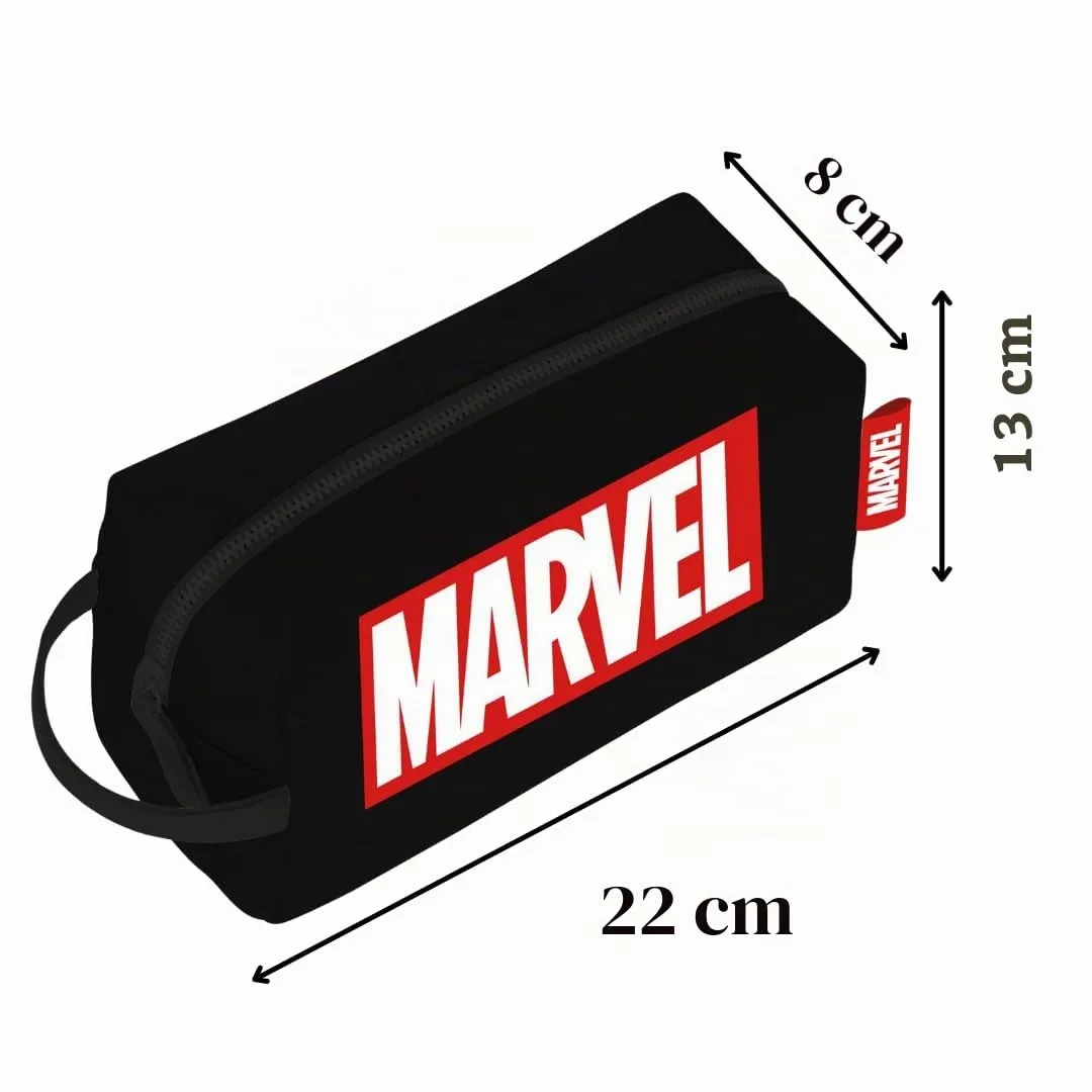 ARDITEX, Marvel Beauty Case Impermeabile, Borsa da Toilette per Uomo e Bambino, Astuccio 100% PU, Ideale per organizzare Prodotti per l’Igiene o i tuoi piccoli Oggetti, 3 x 22 x 8 cm - immagine 4