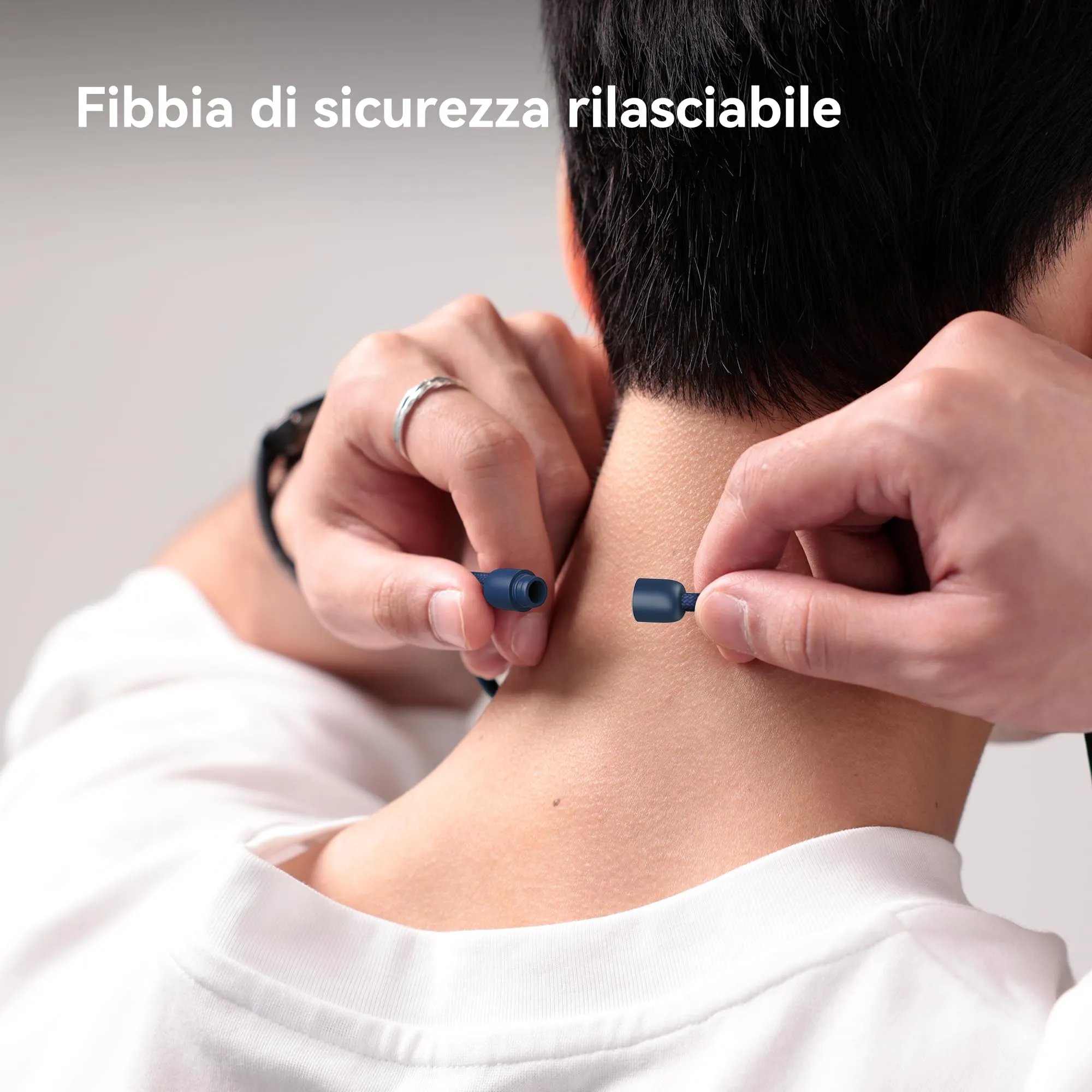 SANTLET Cordino per Portabadge, Silicone Morbido, Cavo Retrattile - immagine 7