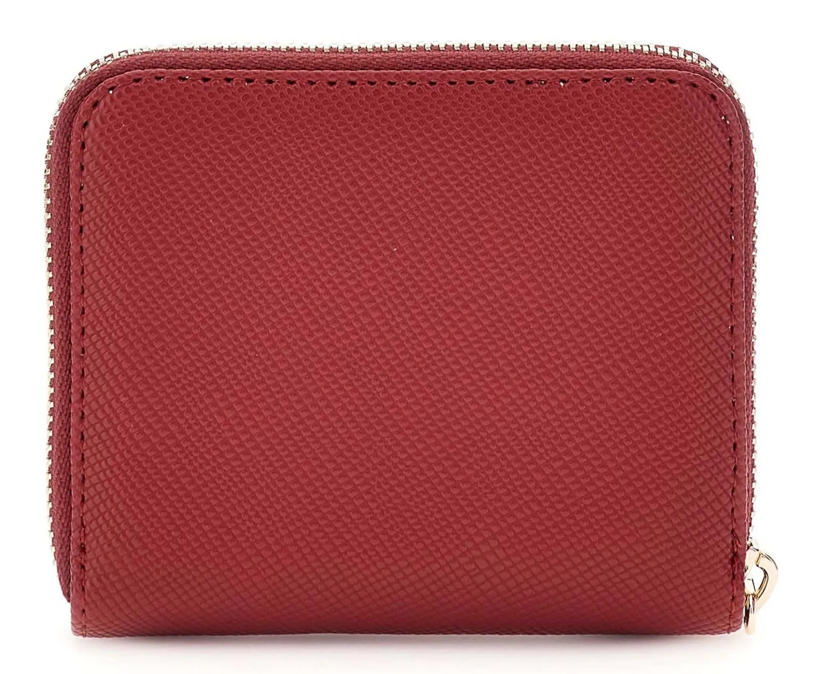 GUESS portafoglio Laurel II SLG Small Zip Around Wallet Garnet rosso - immagine 3