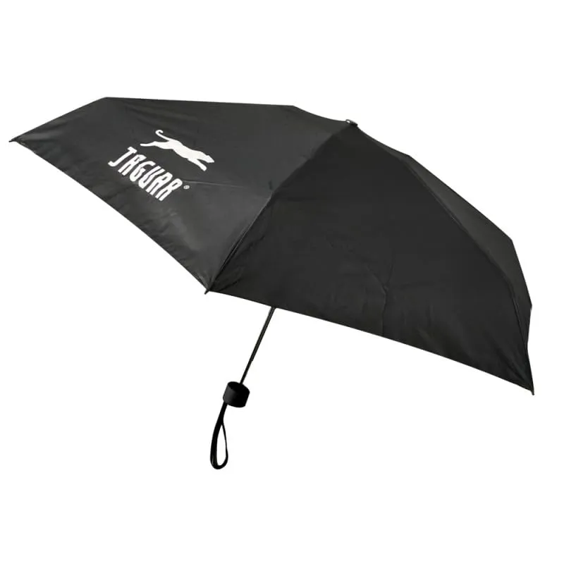 JAGUAR Set Regalo, Cintura in Pelle e Ombrello Compatto Nero con Custodia, Confezione Regalo Elegante - immagine 2