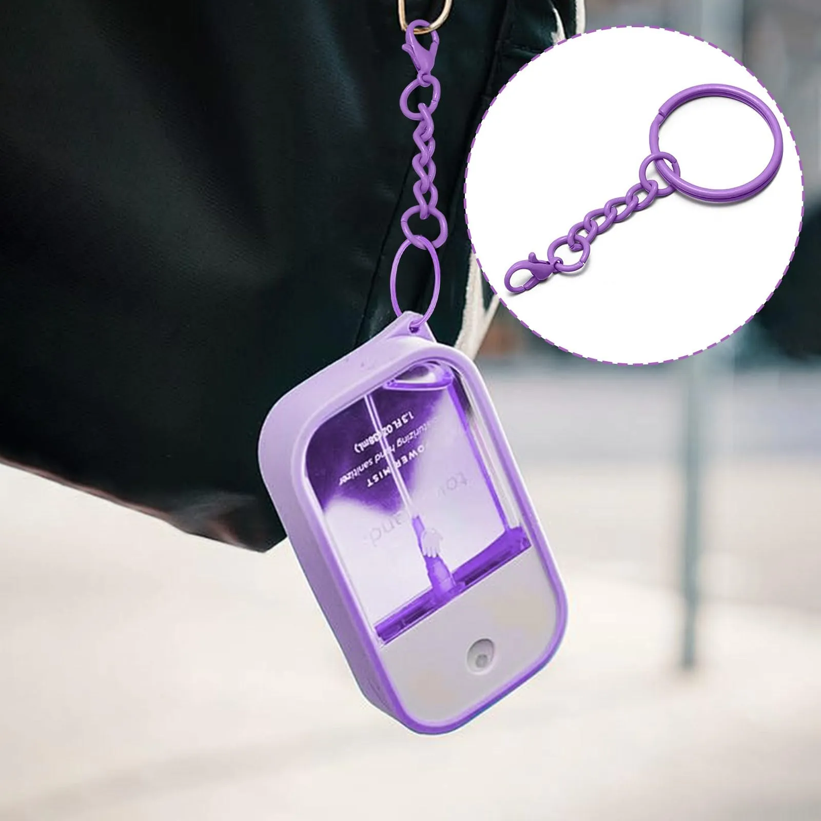 CINGHIA Anelli Portachiavi 25mm,100 Pezzi Anelli per Portachiavi Fai Da Te,Keychain per Gioielli Fai Da Te - immagine 5