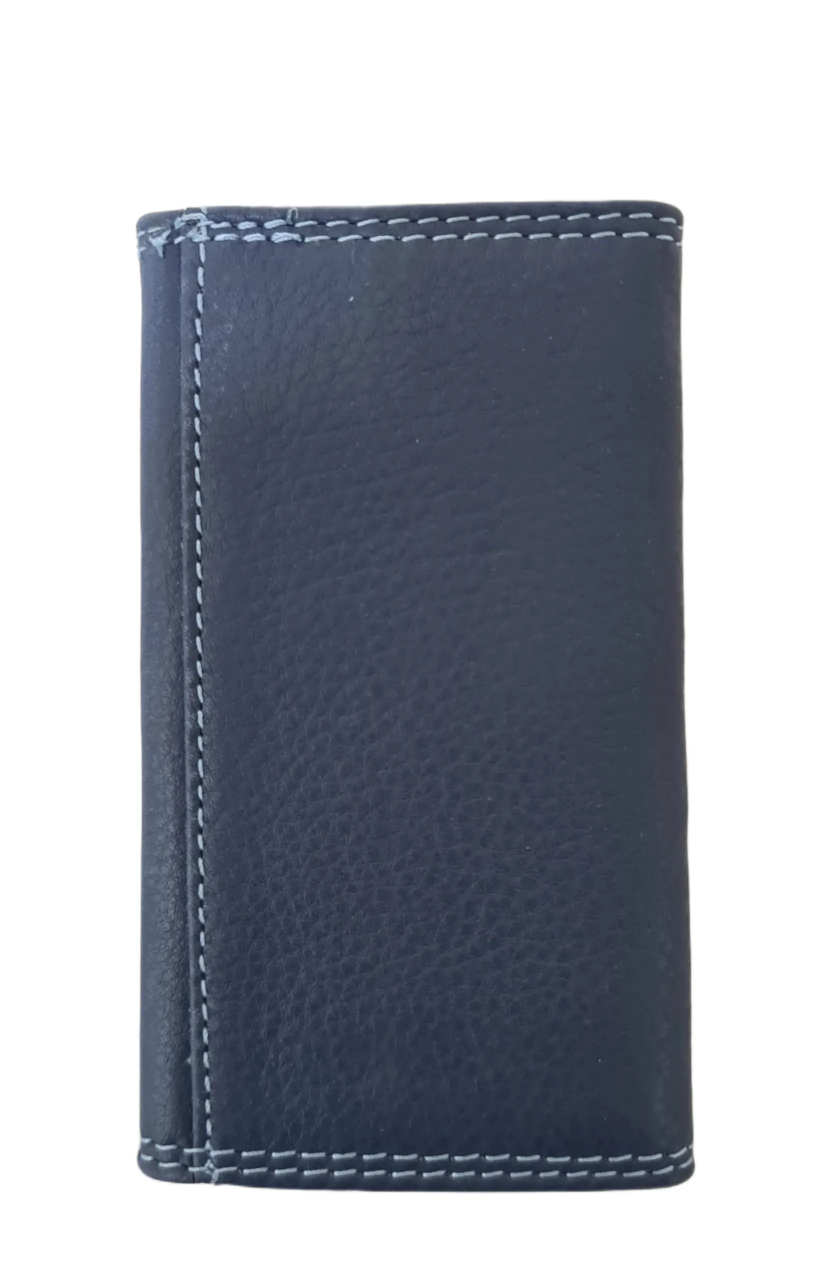 Luigi Benetton Portachiavi Vera Pelle Uomo Donna Chiavi Lunghe 8 Ganci Dimensione 13x6x2 Art. 3004/3104 (BLU 3104) - immagine 2