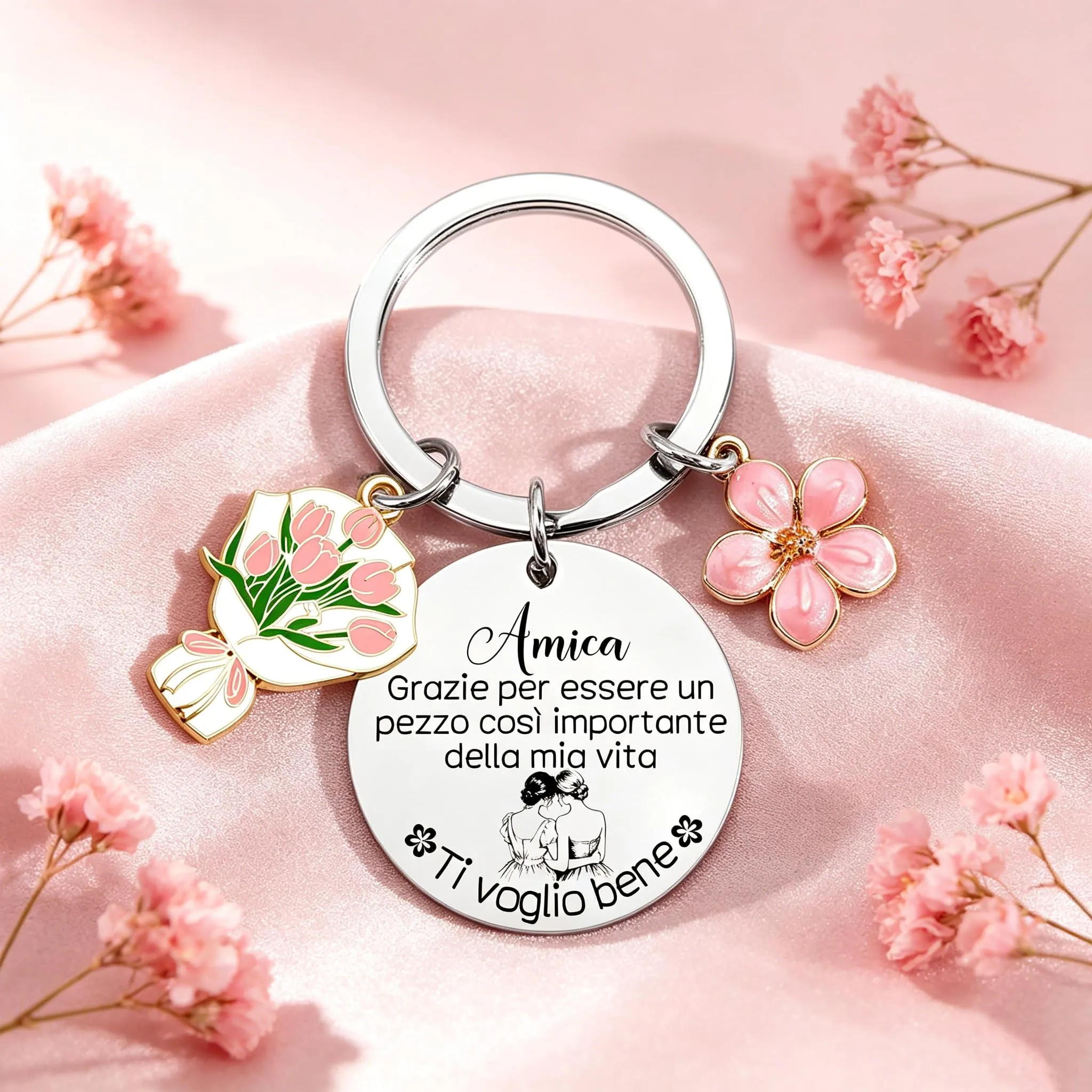 Portachiavi Regalo Amica Speciale,Regalo Migliore Amica,Natale Regalo Portachiavi Amicizia,Idee Regalo Amici,Regalo Sorella Amici Collega Donna Colleghe Natale Regalo,Regali Da Fare Alla Sorella (1) - immagine 3