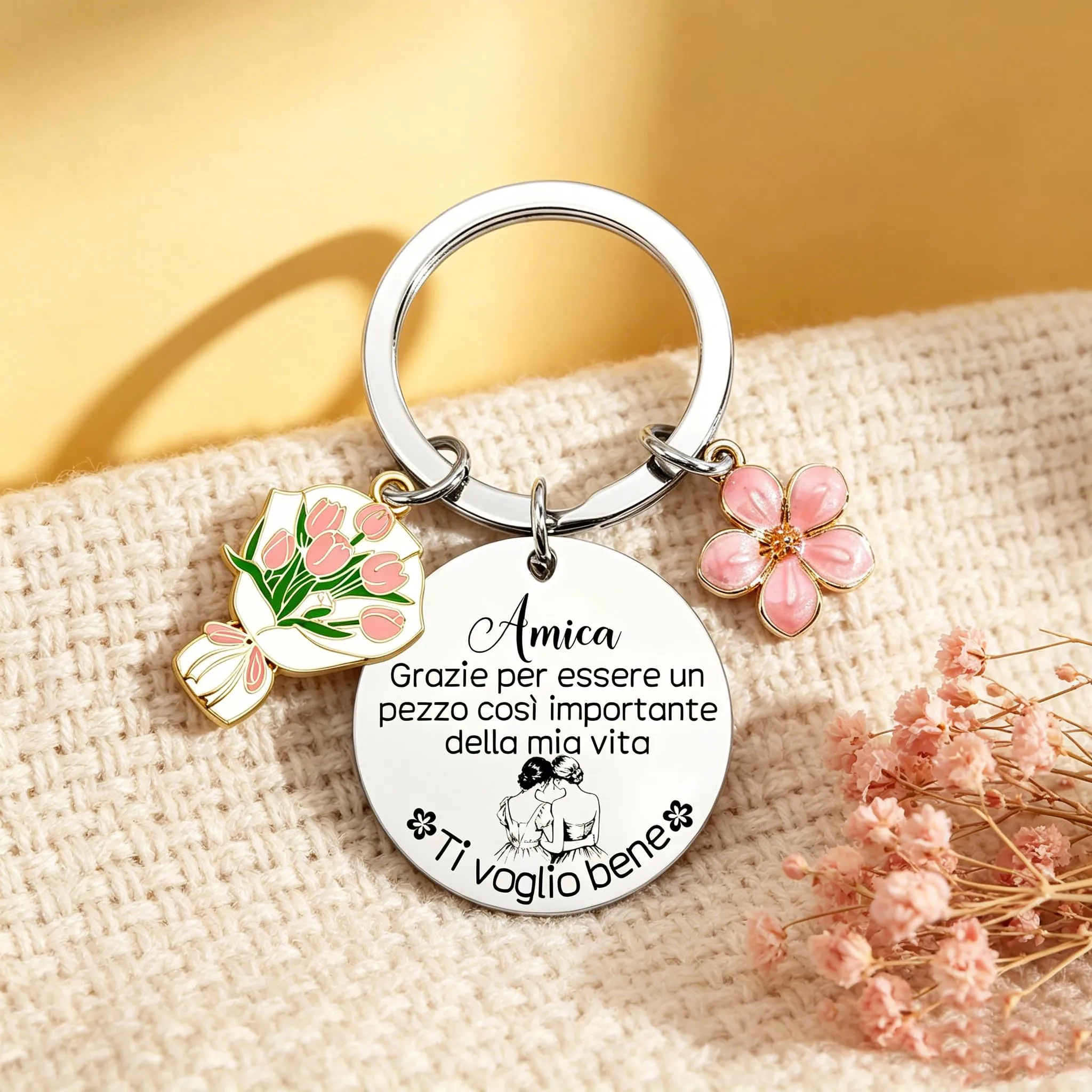 Portachiavi Regalo Amica Speciale,Regalo Migliore Amica,Natale Regalo Portachiavi Amicizia,Idee Regalo Amici,Regalo Sorella Amici Collega Donna Colleghe Natale Regalo,Regali Da Fare Alla Sorella (1) - immagine 5