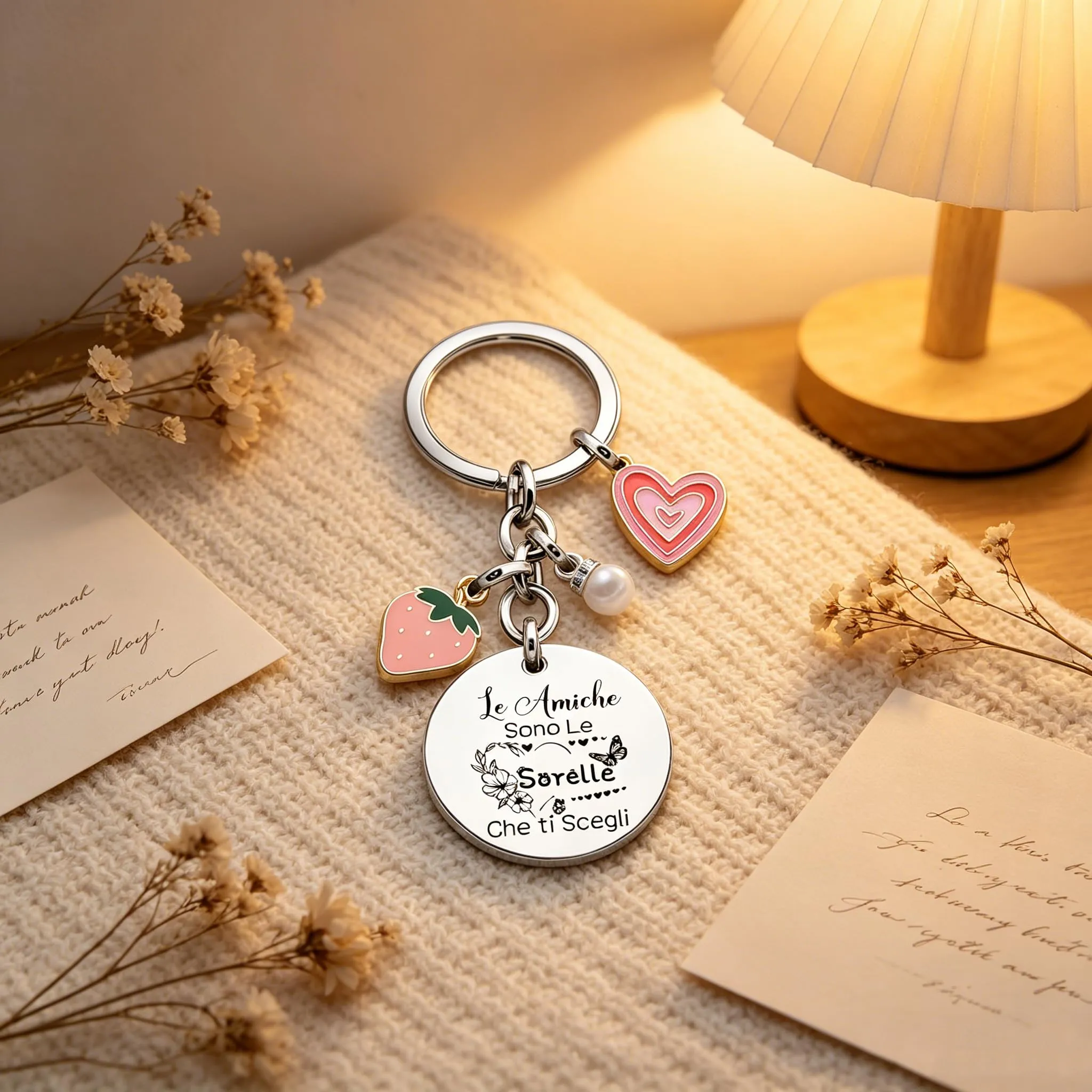 Portachiavi Regalo Amica Speciale,Regalo Migliore Amica,Natale Regalo Portachiavi Amicizia,Idee Regalo Amici,Regalo Sorella Amici Collega Donna Colleghe Natale Regalo,Regali Da Fare Alla Sorella (4) - immagine 2