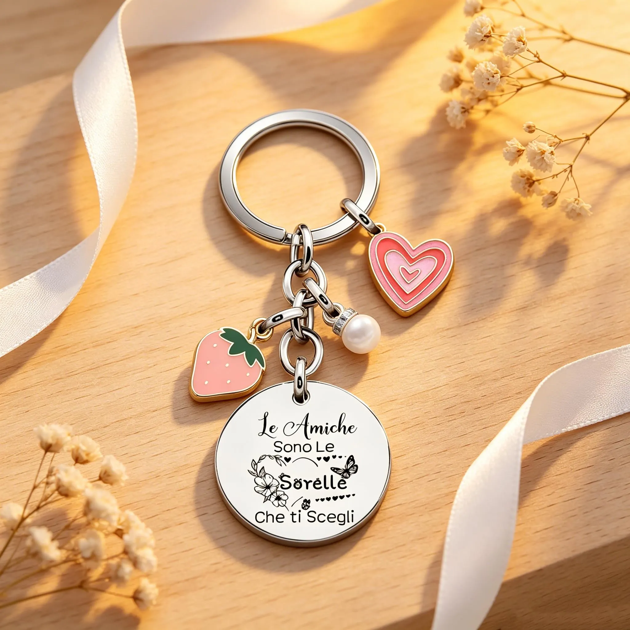 Portachiavi Regalo Amica Speciale,Regalo Migliore Amica,Natale Regalo Portachiavi Amicizia,Idee Regalo Amici,Regalo Sorella Amici Collega Donna Colleghe Natale Regalo,Regali Da Fare Alla Sorella (4) - immagine 5