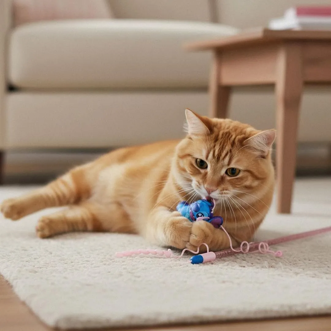 CERDA LIFE'S LITTLE MOMENTS Gioco Gatto con Catnip Stitch, 46 cm - immagine 5