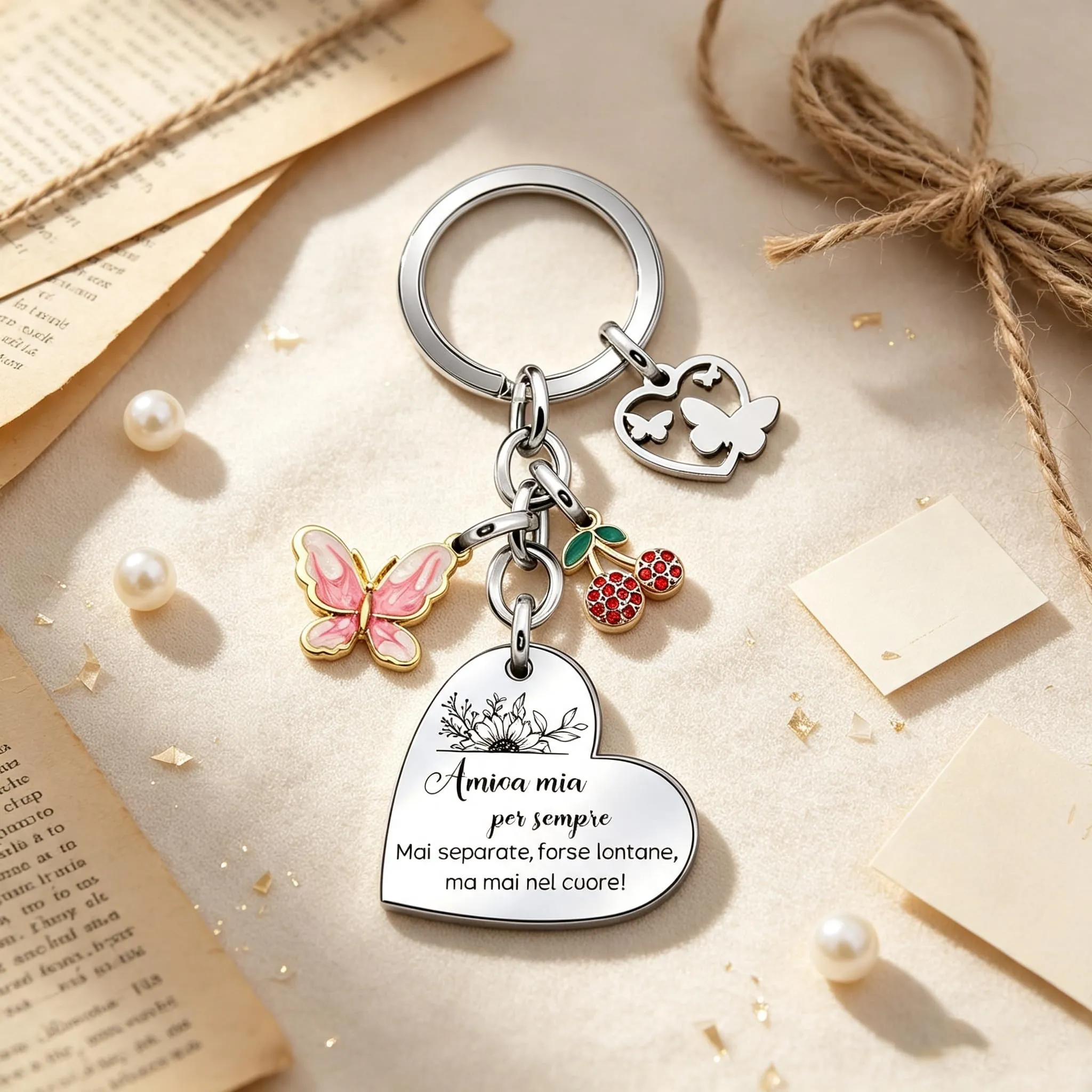 Portachiavi Regalo Amica Speciale,Regalo Migliore Amica,Natale Regalo Portachiavi Amicizia,Idee Regalo Amici,Regalo Sorella Amici Collega Donna Colleghe Natale Regalo,Regali Da Fare Alla Sorella (5) - immagine 4